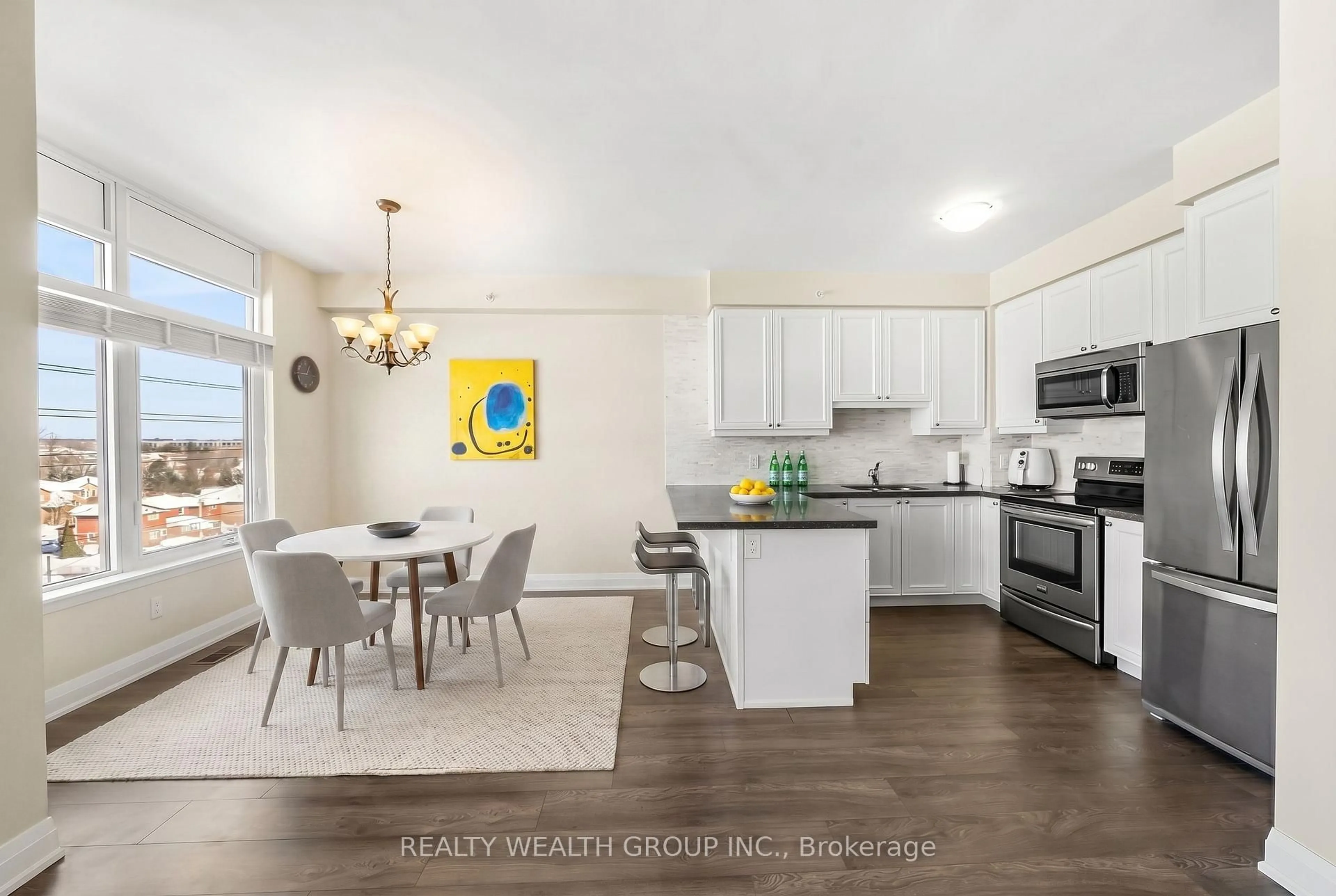 Open concept kitchen, unknown for 12 Woodstream Blvd #520, Vaughan Ontario L4L 8C3