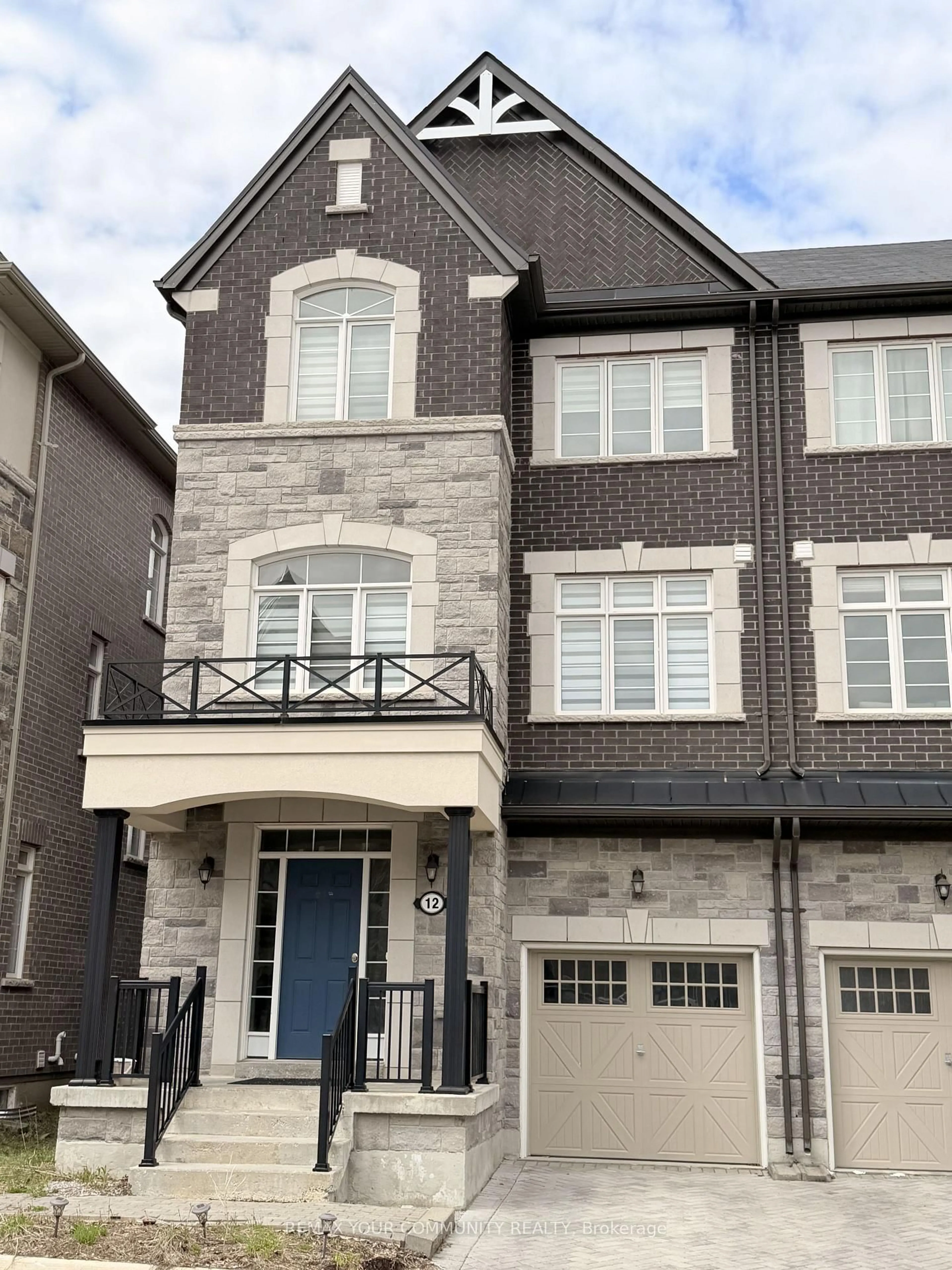Home with brick exterior material, street for 12 Globemaster Lane, Richmond Hill Ontario L4E 1H3