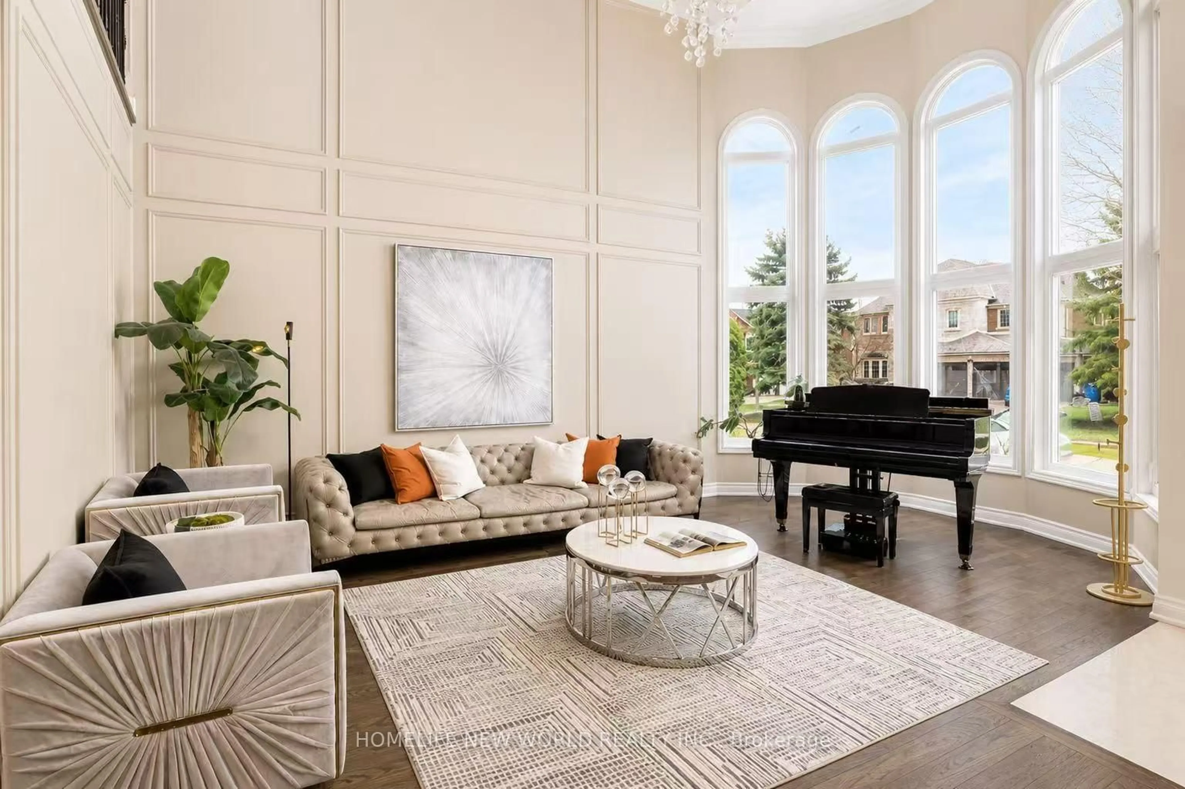 Living room with furniture, unknown for 1149 Secretariate Rd, Newmarket Ontario L3X 1M4