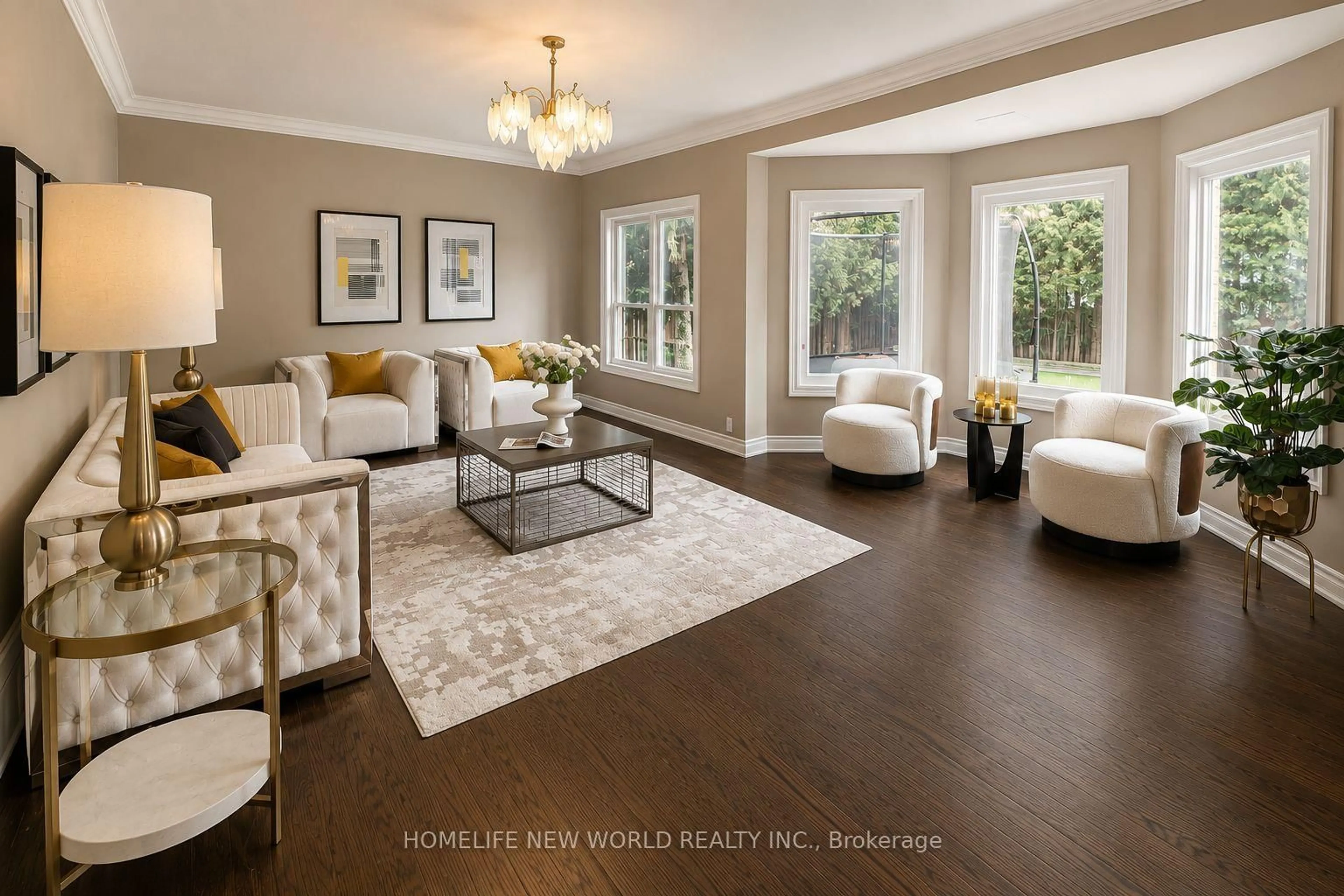 Living room with furniture, unknown for 1149 Secretariate Rd, Newmarket Ontario L3X 1M4
