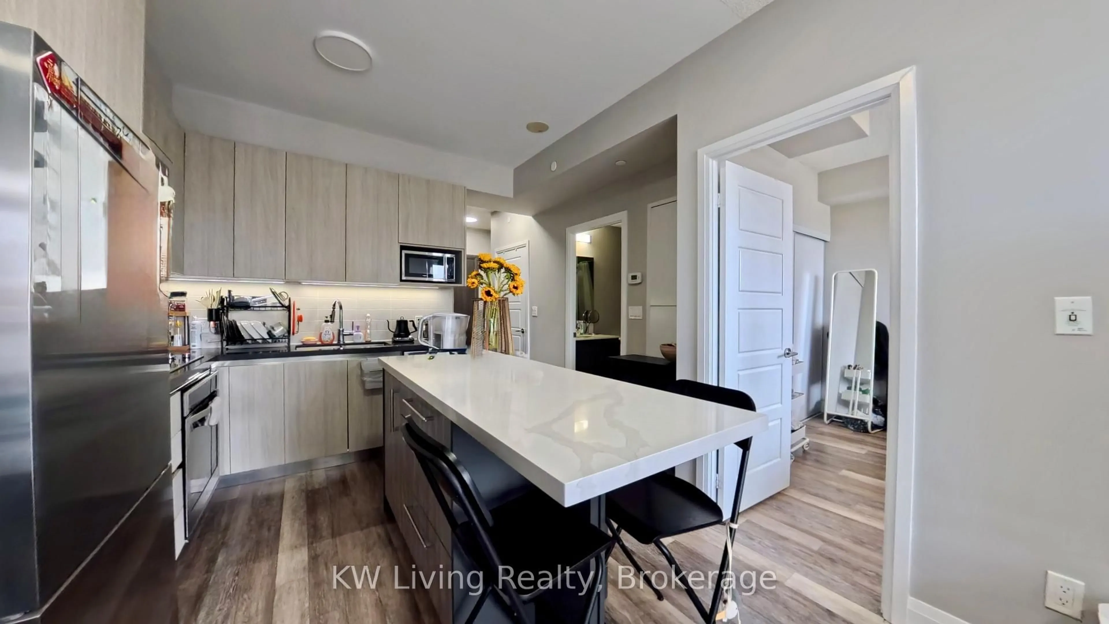 Open concept kitchen, unknown for 15 Water Walk Dr #711, Markham Ontario L6G 0G2
