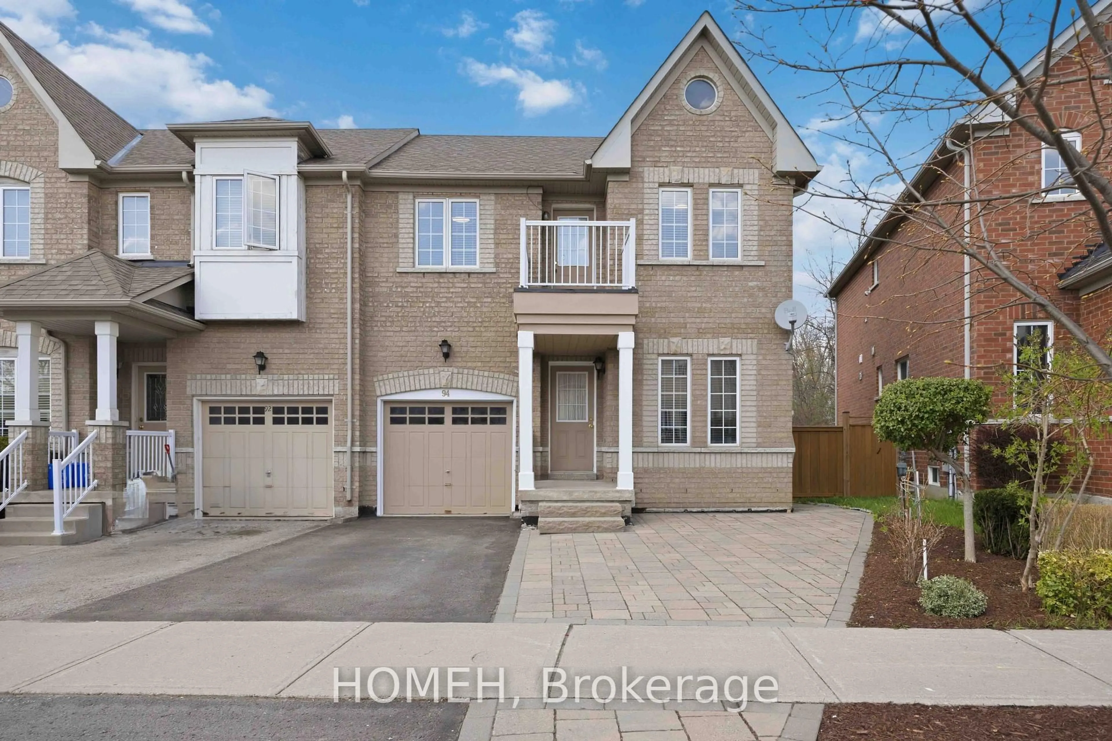 Home with brick exterior material, street for 94 Dovetail Dr, Richmond Hill Ontario L4E 5A7