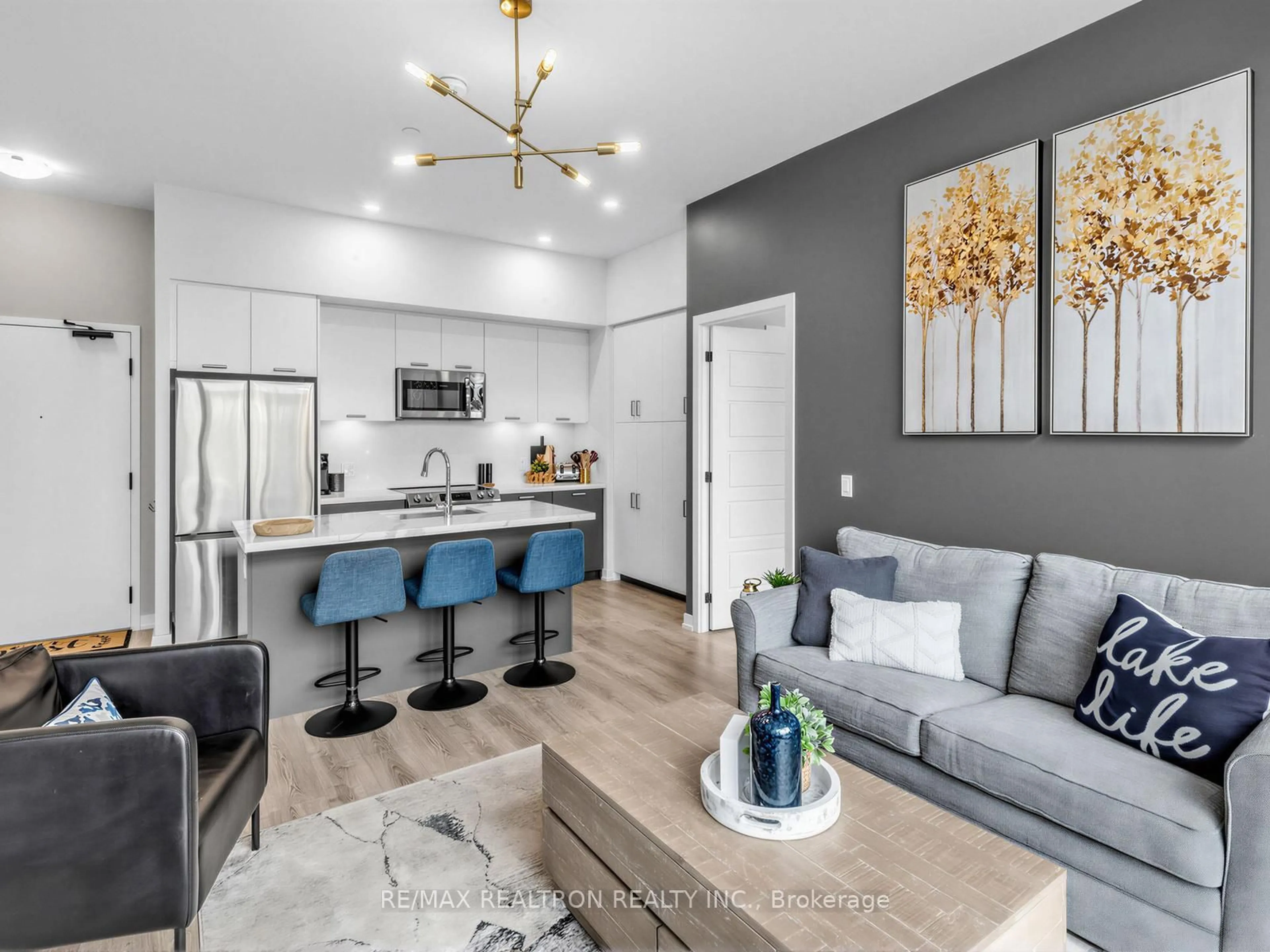 Open concept kitchen, unknown for 415 Sea Ray Ave Ave #438, Innisfil Ontario L9S 0R5