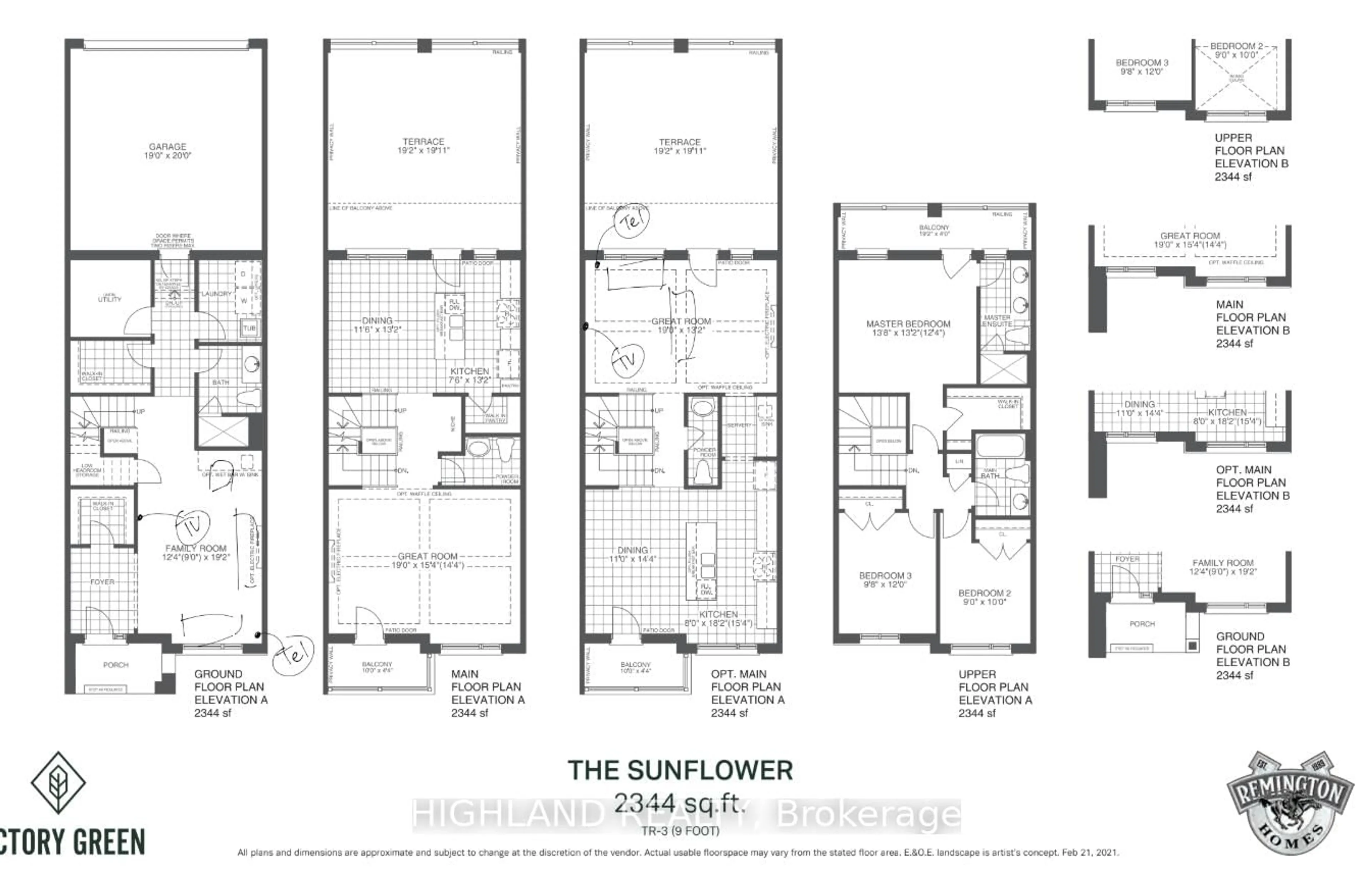 Floor plan for 12 Robert Eaton Ave, Markham Ontario L3S 0G3