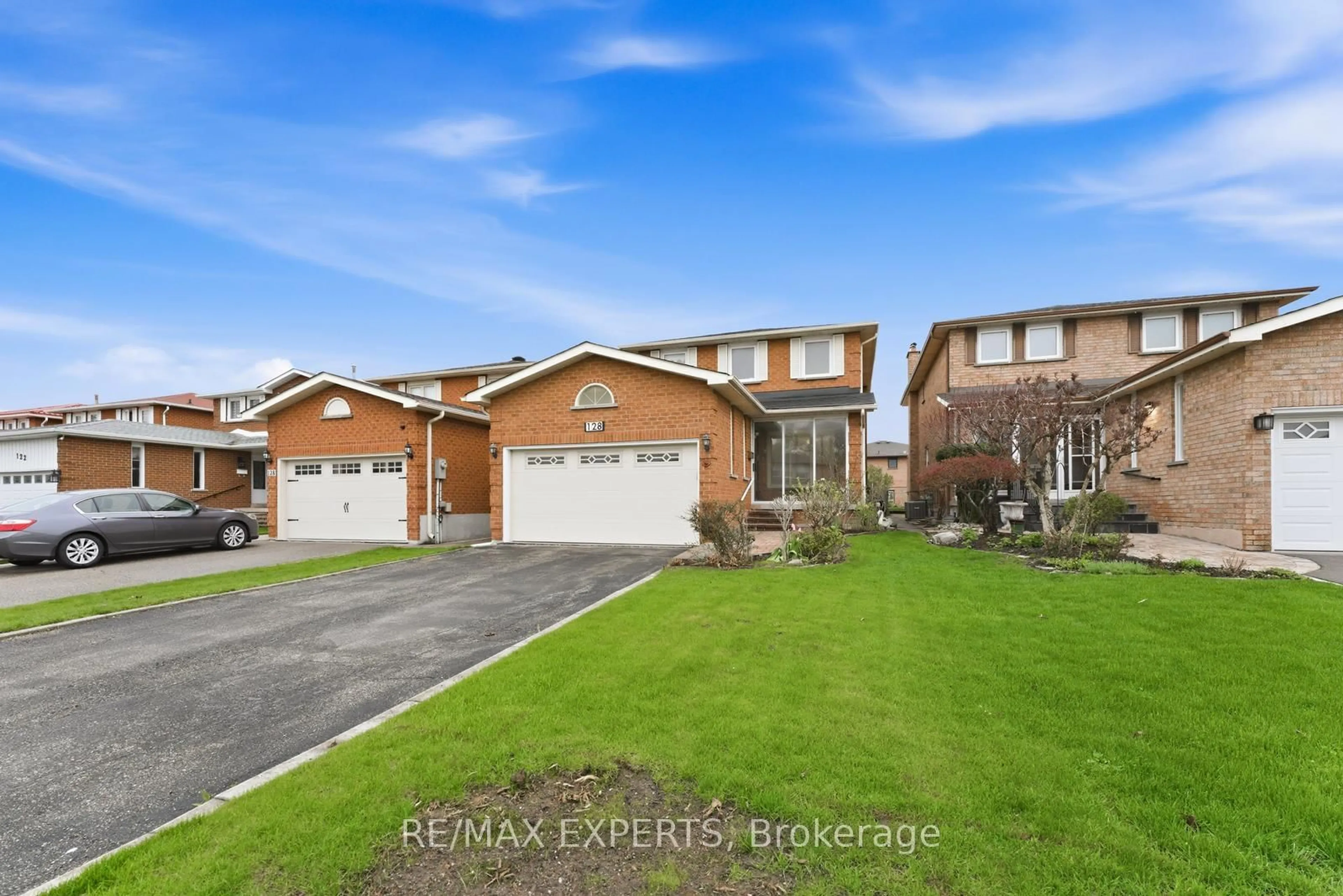 Home with brick exterior material, street for 128 Kaiser Dr, Vaughan Ontario L4L 3V4