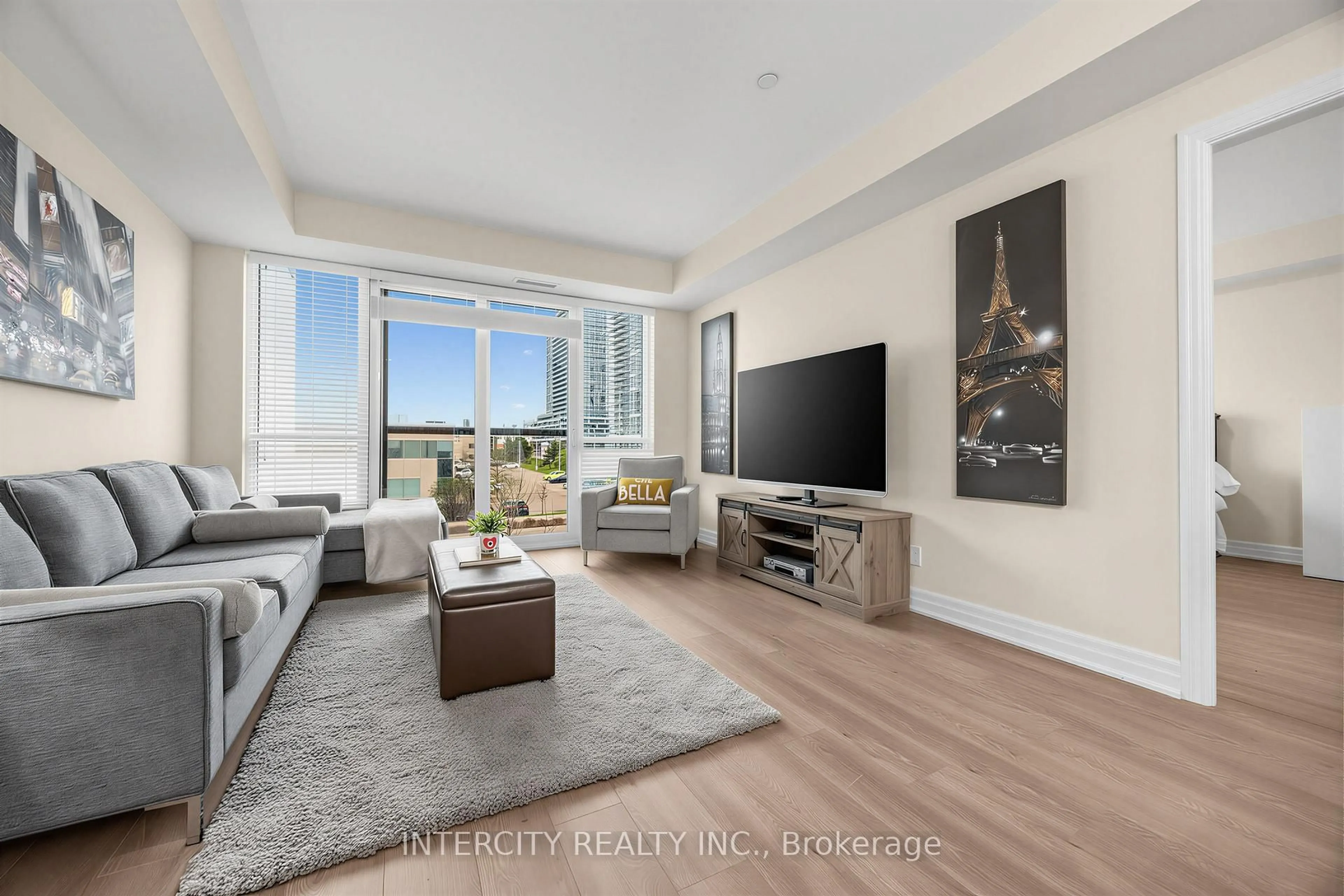 Living room with furniture, unknown for 9075 Jane St #210, Vaughan Ontario L4K 0L7