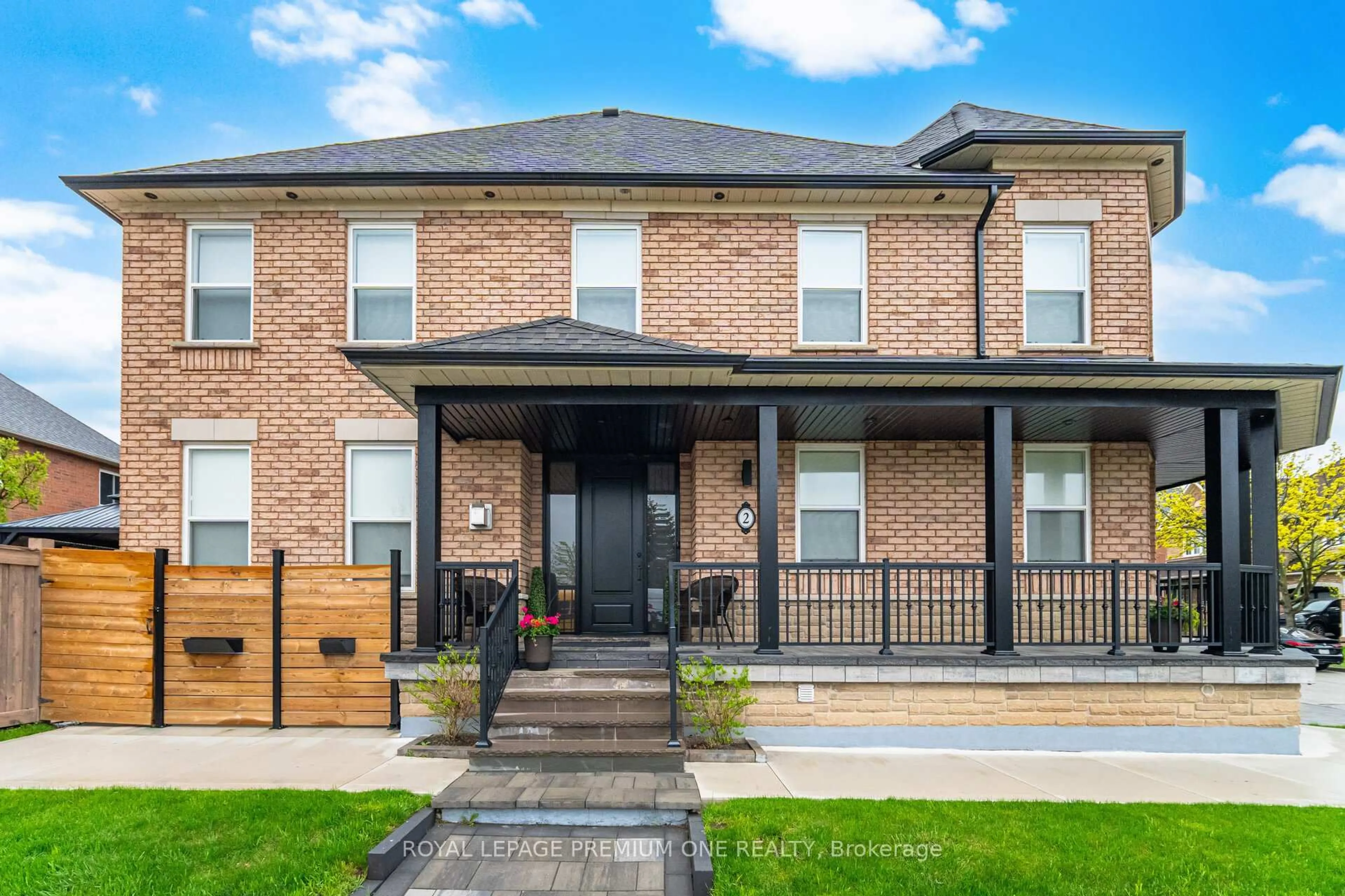 Home with brick exterior material, street for 2 Hollywood Hill Circ, Vaughan Ontario L4H 2P7