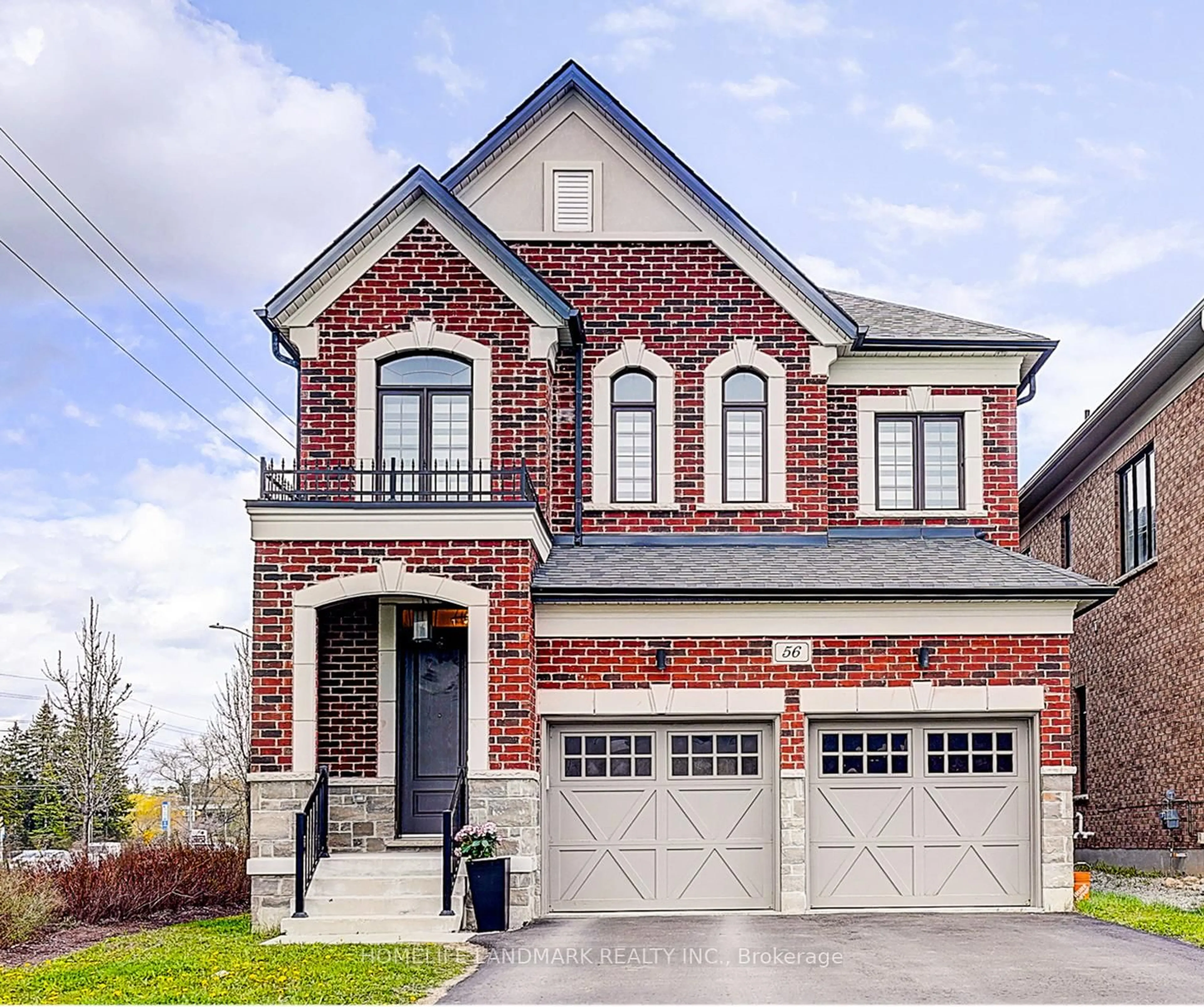 Home with brick exterior material, street for 56 Botelho Circ, Aurora Ontario L4G 3X2