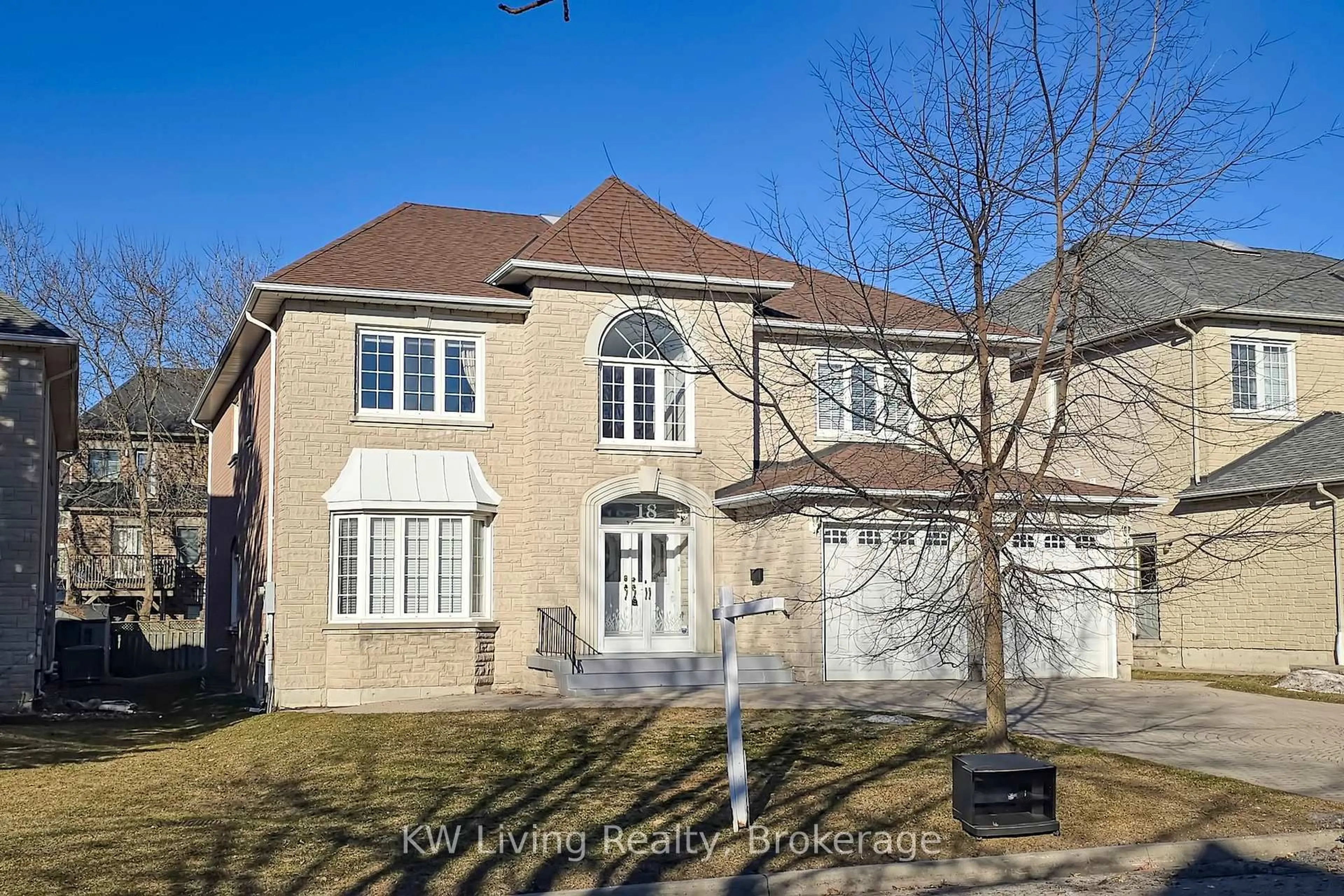 Home with brick exterior material, street for 22A Waltham Cres, Richmond Hill Ontario L4B 1Z2