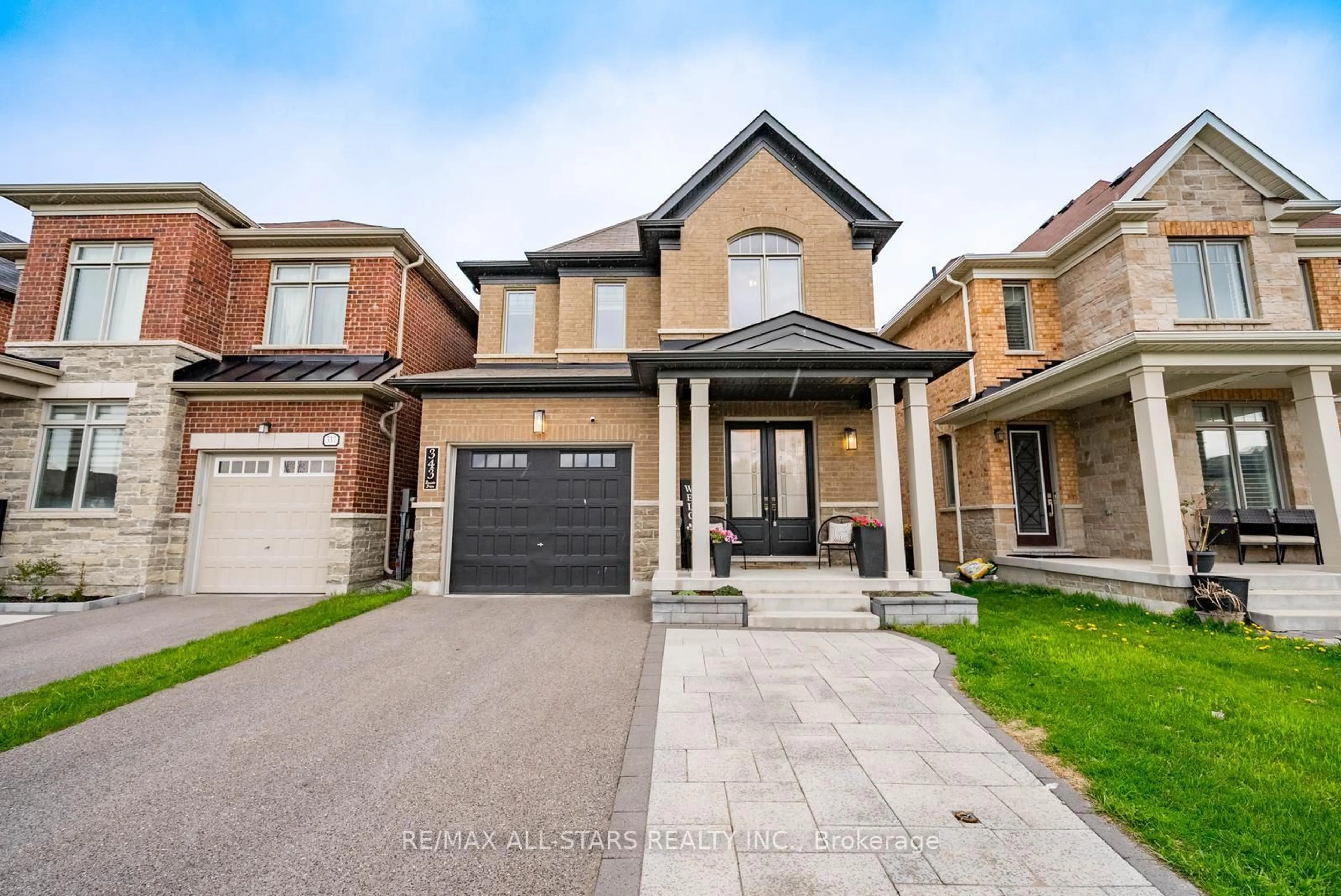 Home with brick exterior material, street for 343 Busato Dr, Whitchurch-Stouffville Ontario L4A 4V1