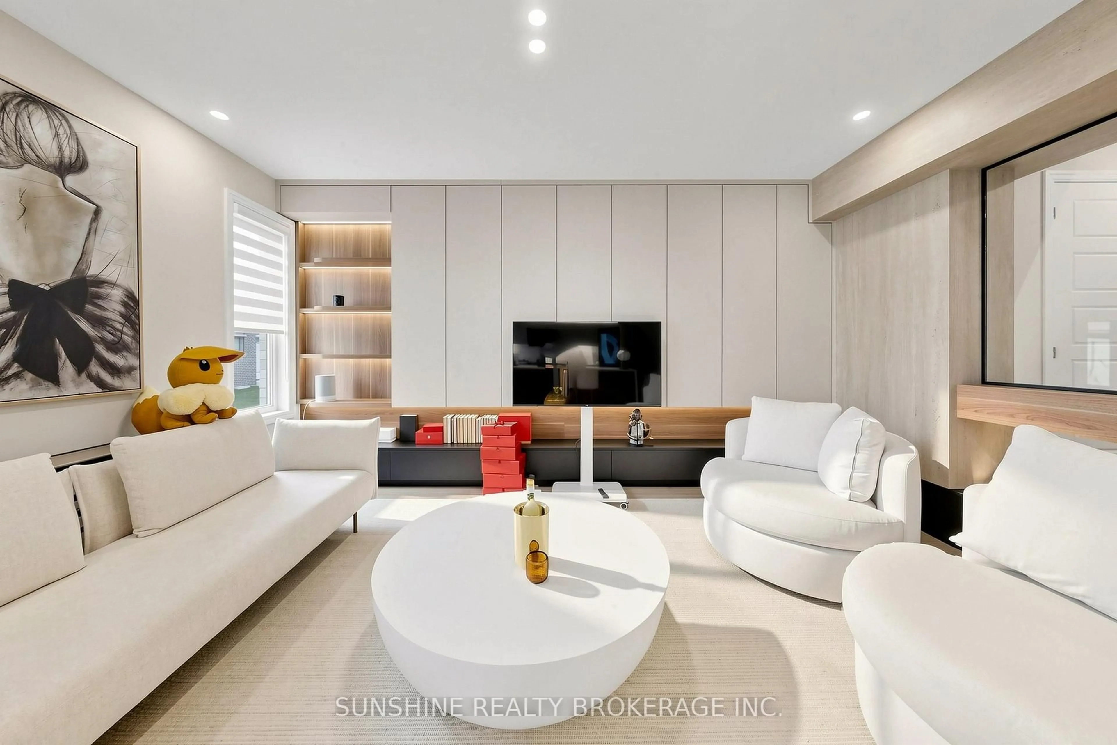 Living room with furniture, unknown for 2 George Roman Ave, Markham Ontario L6C 3L9