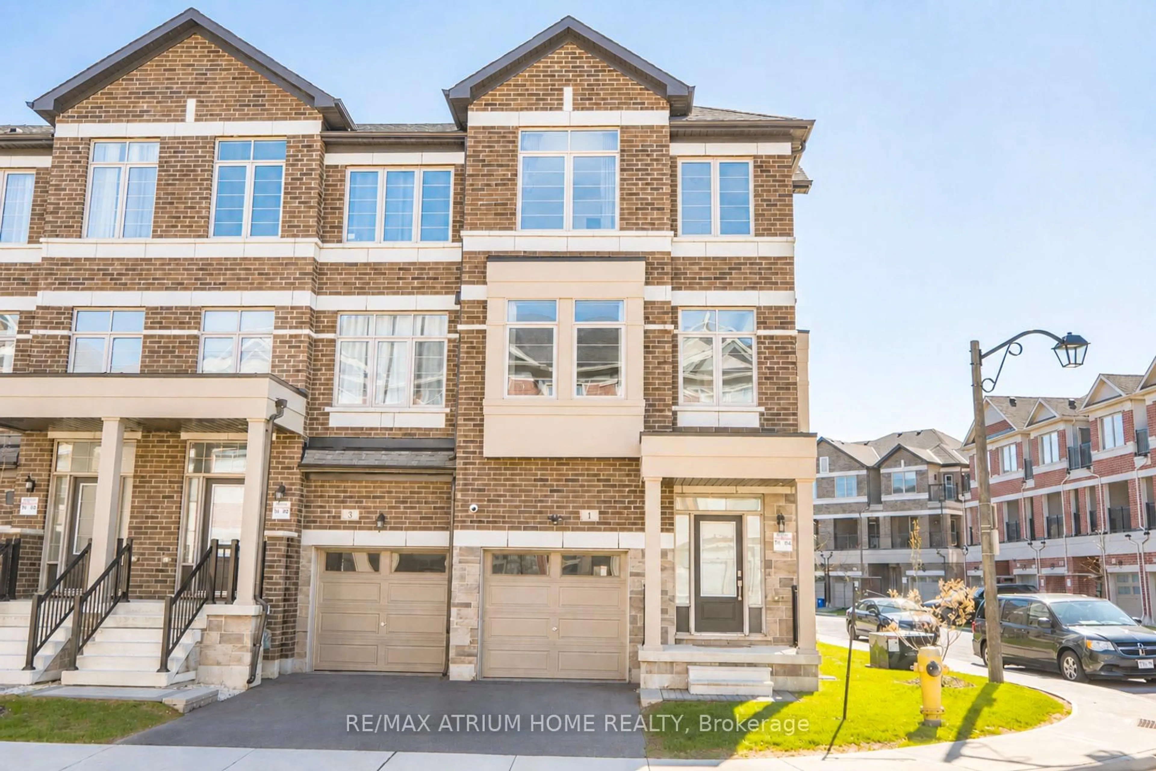 Home with brick exterior material, street for 1 Sissons Way, Markham Ontario L6B 1R2