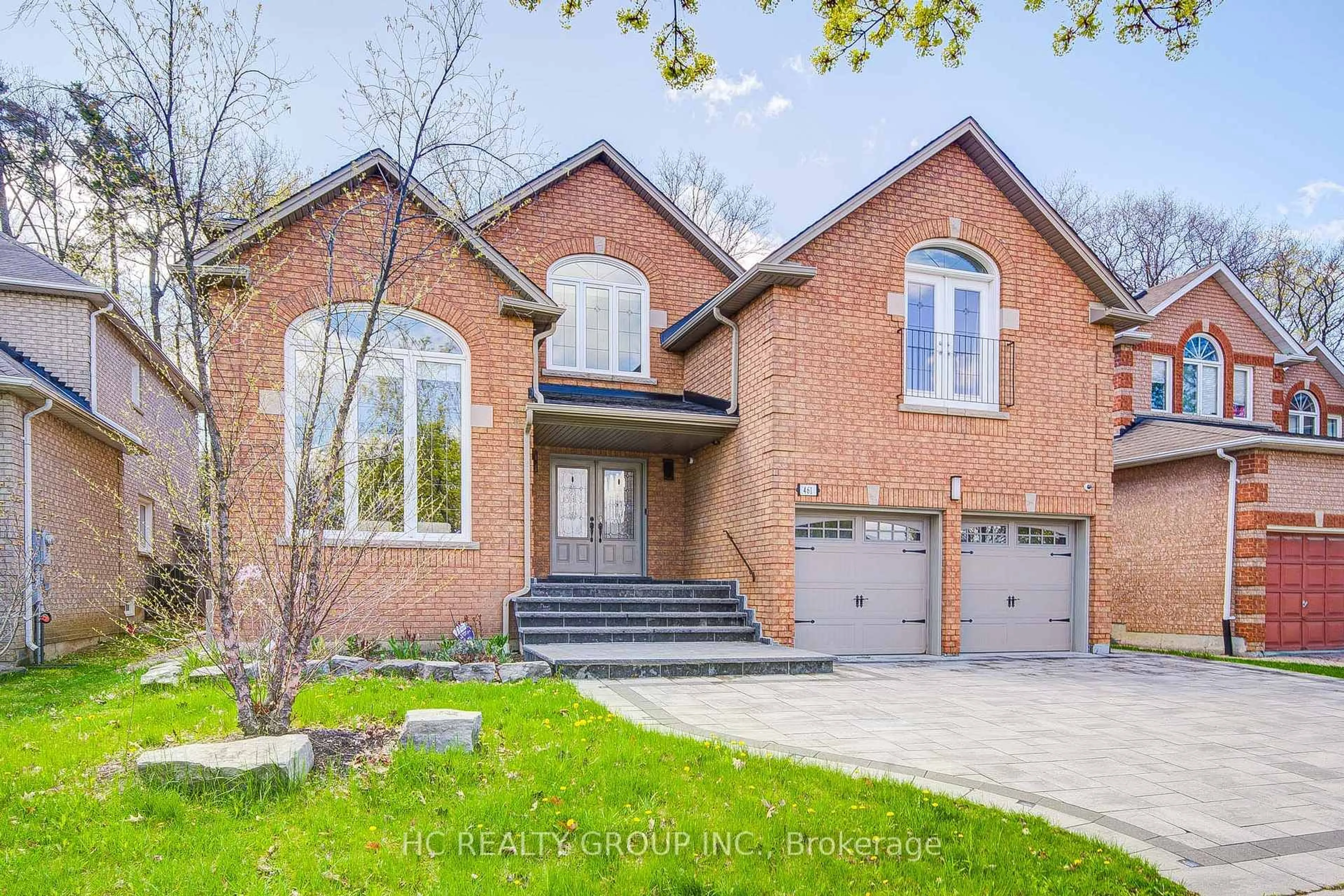 Home with brick exterior material, street for 461 Worth Blvd, Vaughan Ontario L4J 8B1