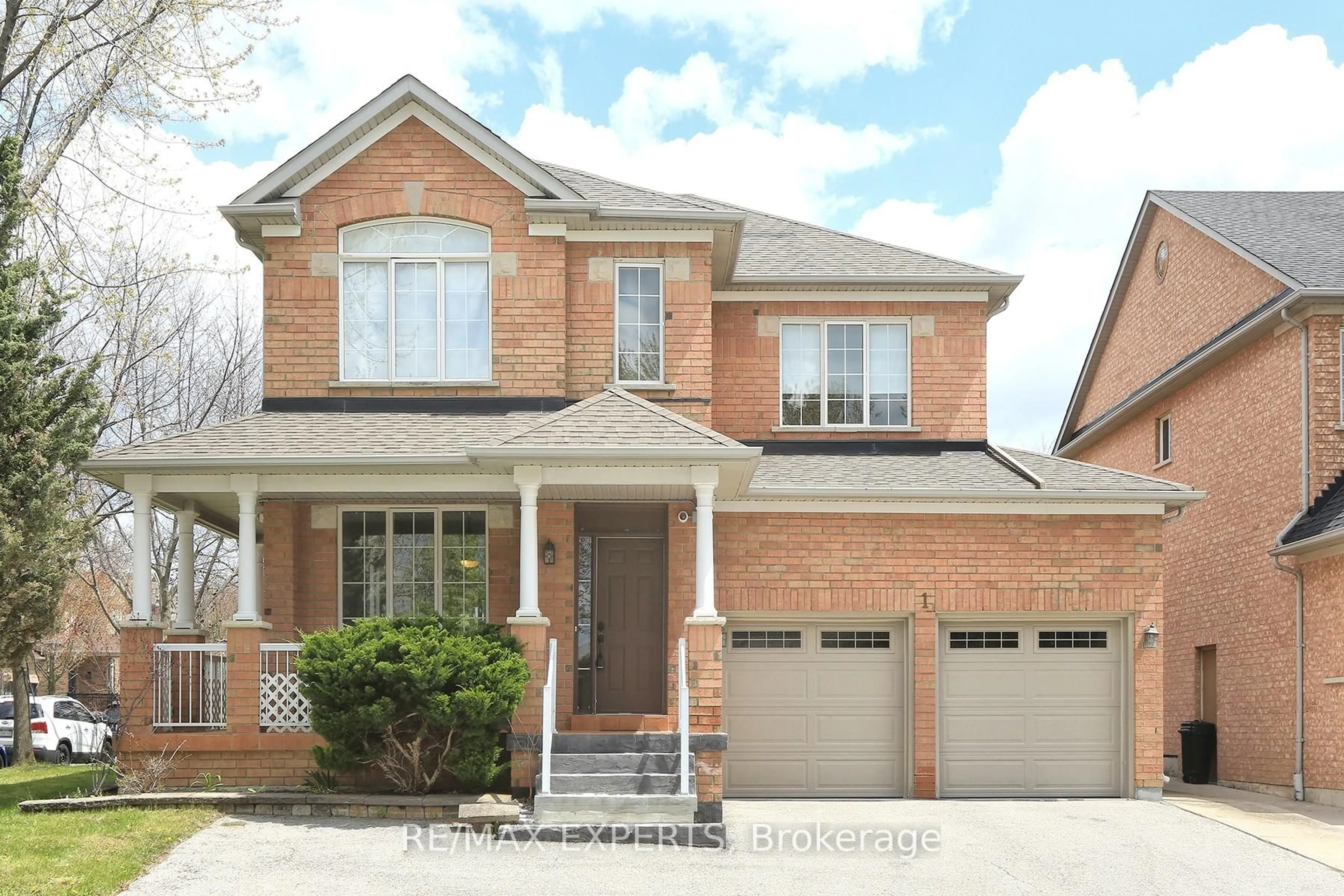 Home with brick exterior material, street for 1 Via Cristina Way, Vaughan Ontario L4H 1R9