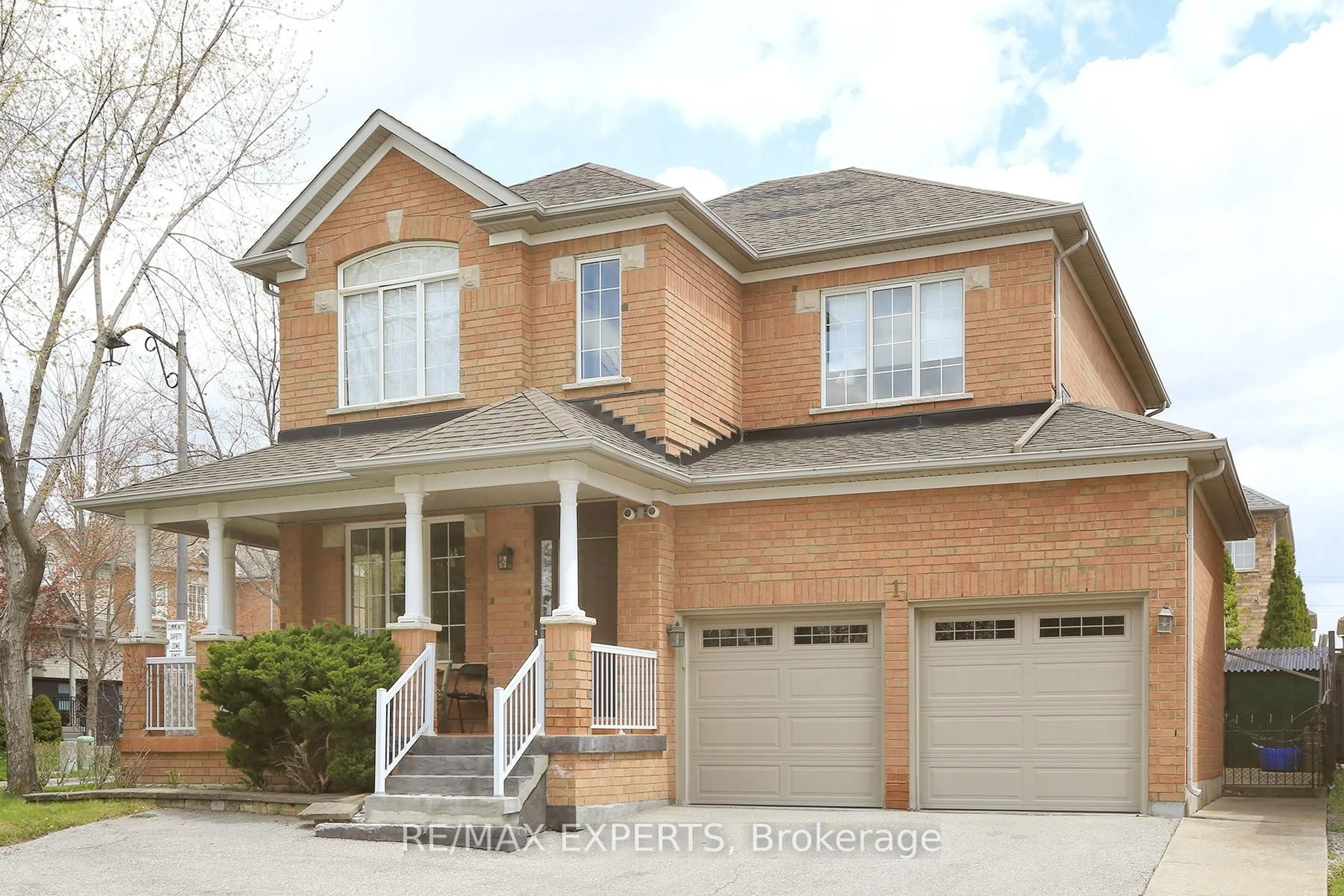 Home with brick exterior material, street for 1 Via Cristina Way, Vaughan Ontario L4H 1R9