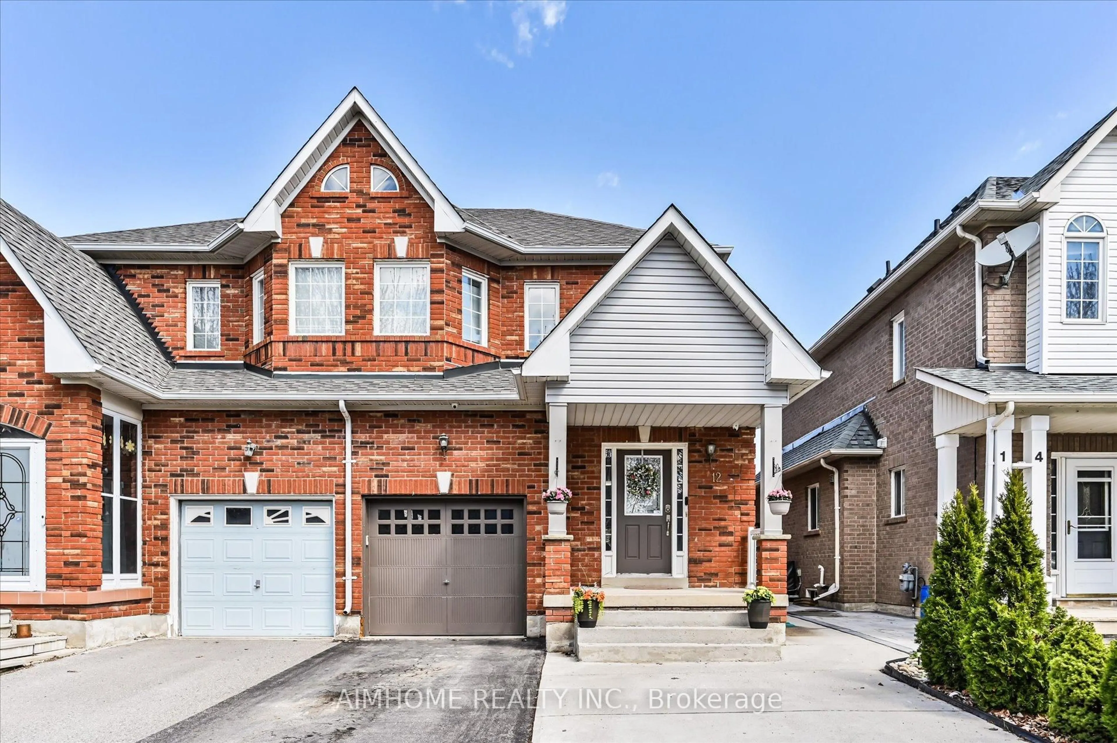 Home with brick exterior material, street for 12 Boxhill Rd, Markham Ontario L3S 4R1