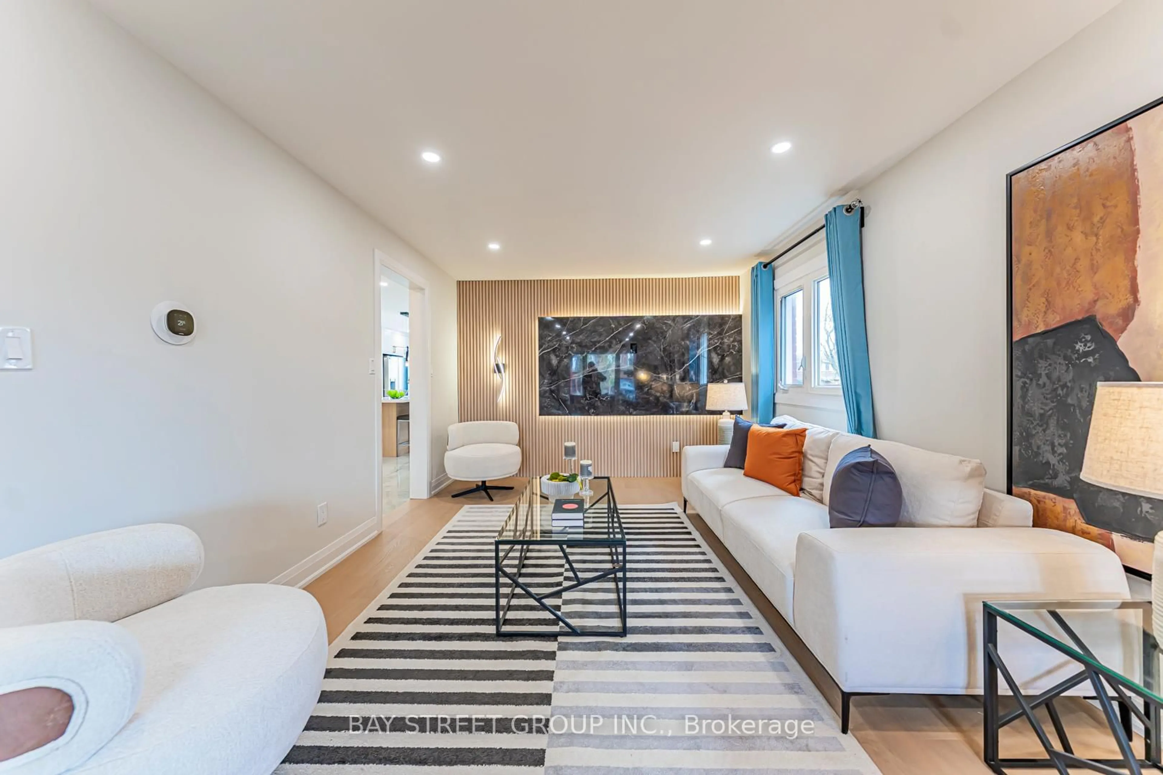 Living room with furniture, unknown for 146 Cabinet Cres, Vaughan Ontario L4L 6E5