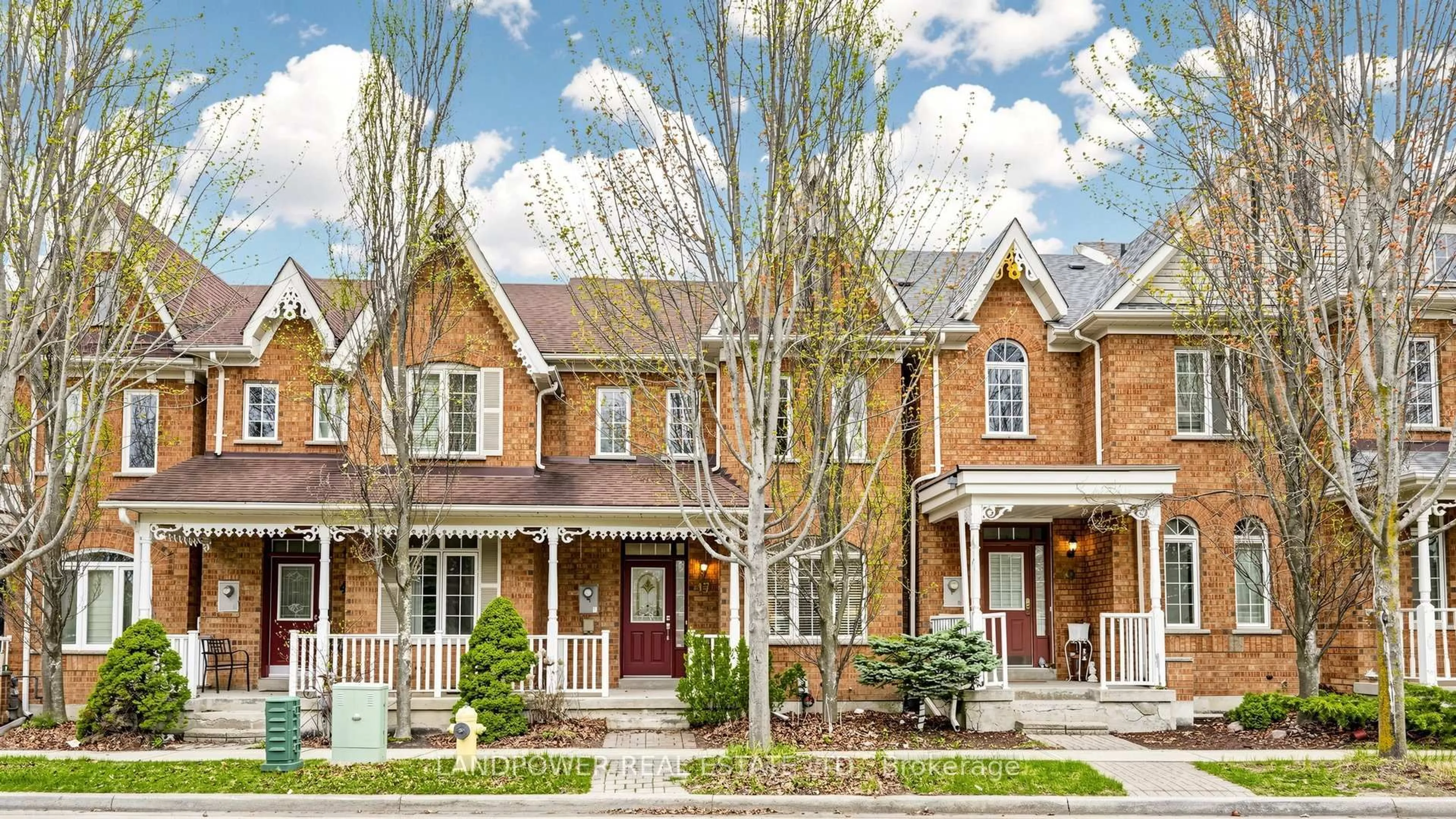 Home with brick exterior material, street for 47 Queens Plate Dr, Markham Ontario L6C 2A9