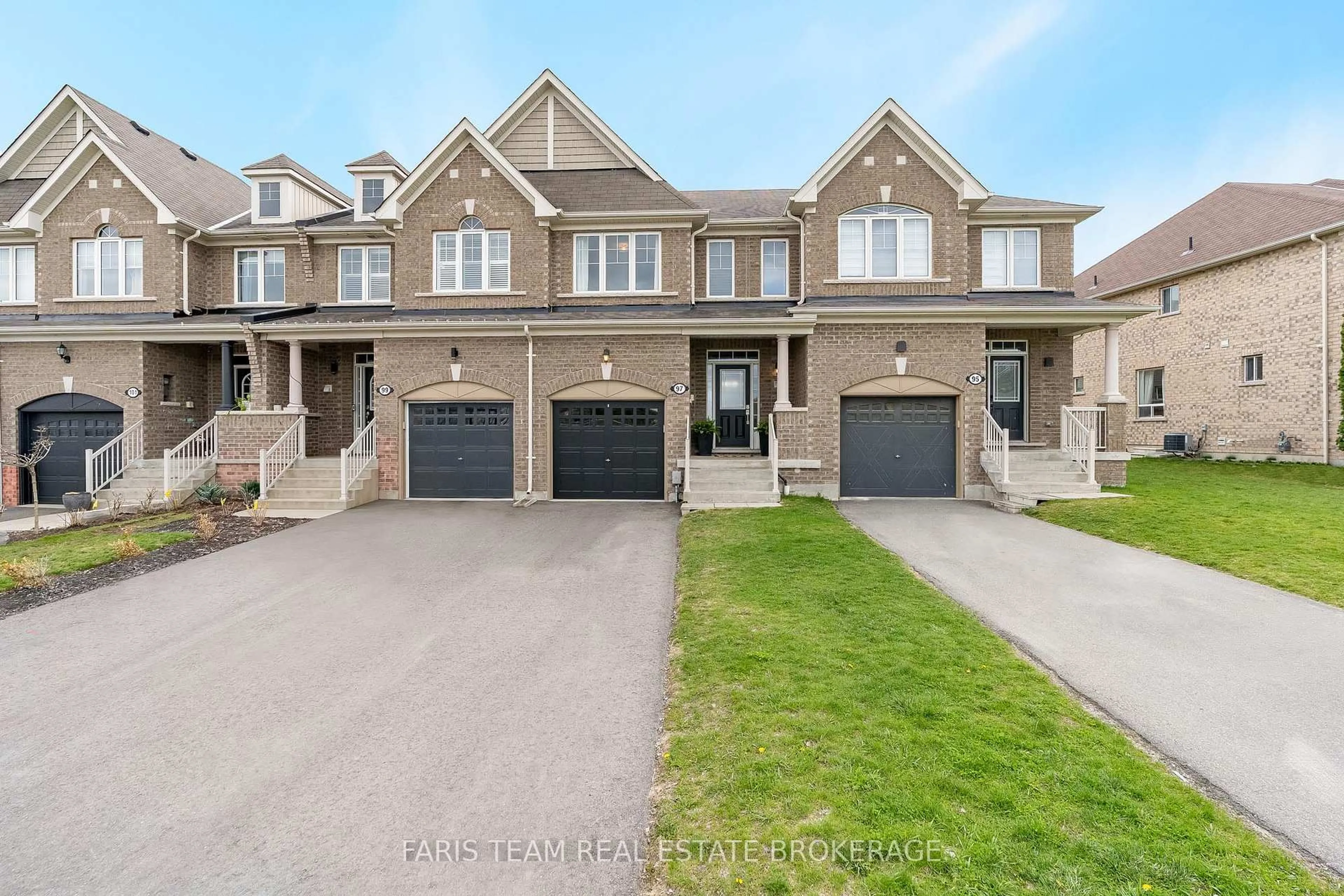 A pic from outside/outdoor area/front of a property/back of a property/a pic from drone, street for 97 McGahey St, New Tecumseth Ontario L0G 1W0