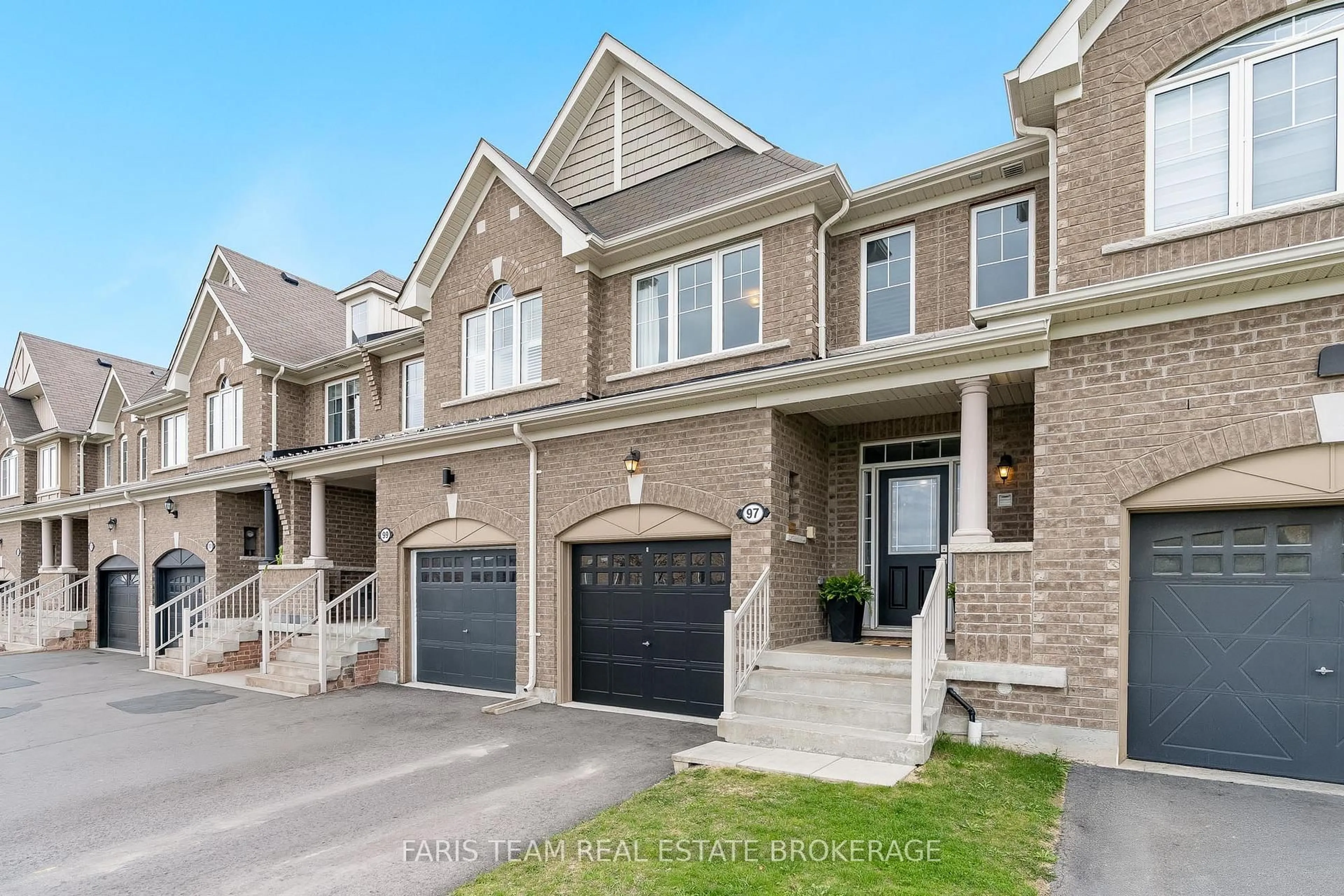 Home with brick exterior material, street for 97 McGahey St, New Tecumseth Ontario L0G 1W0