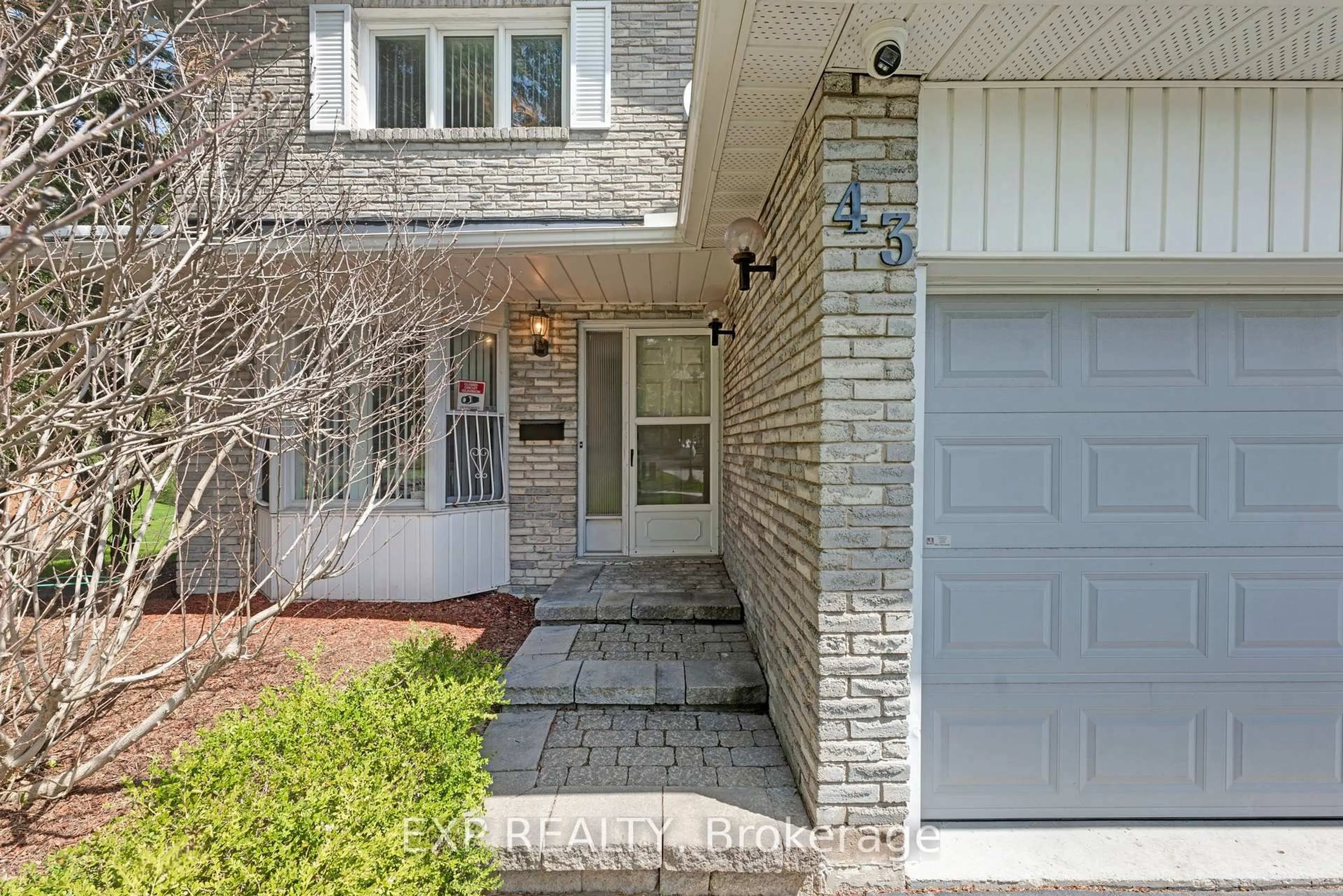 Home with brick exterior material, street for 43 Abraham Ave, Markham Ontario L3T 5G7