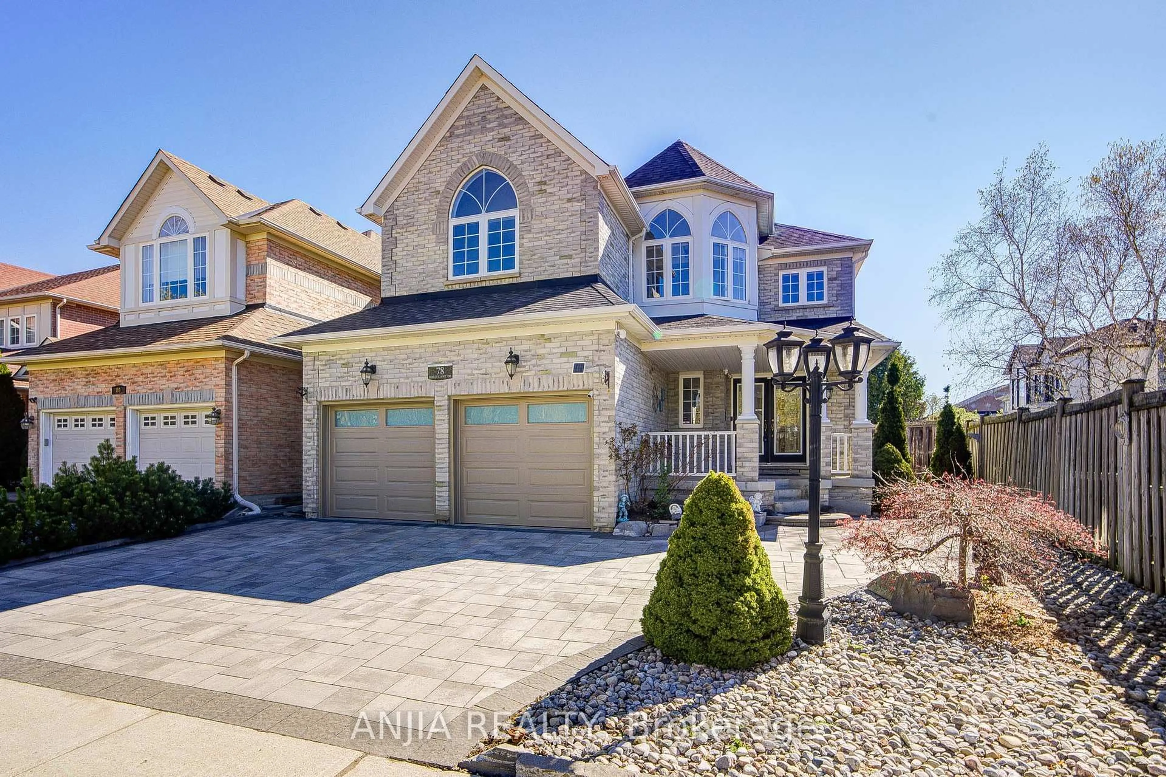 Home with brick exterior material, street for 78 Hollylane Dr, Markham Ontario L6C 2J8