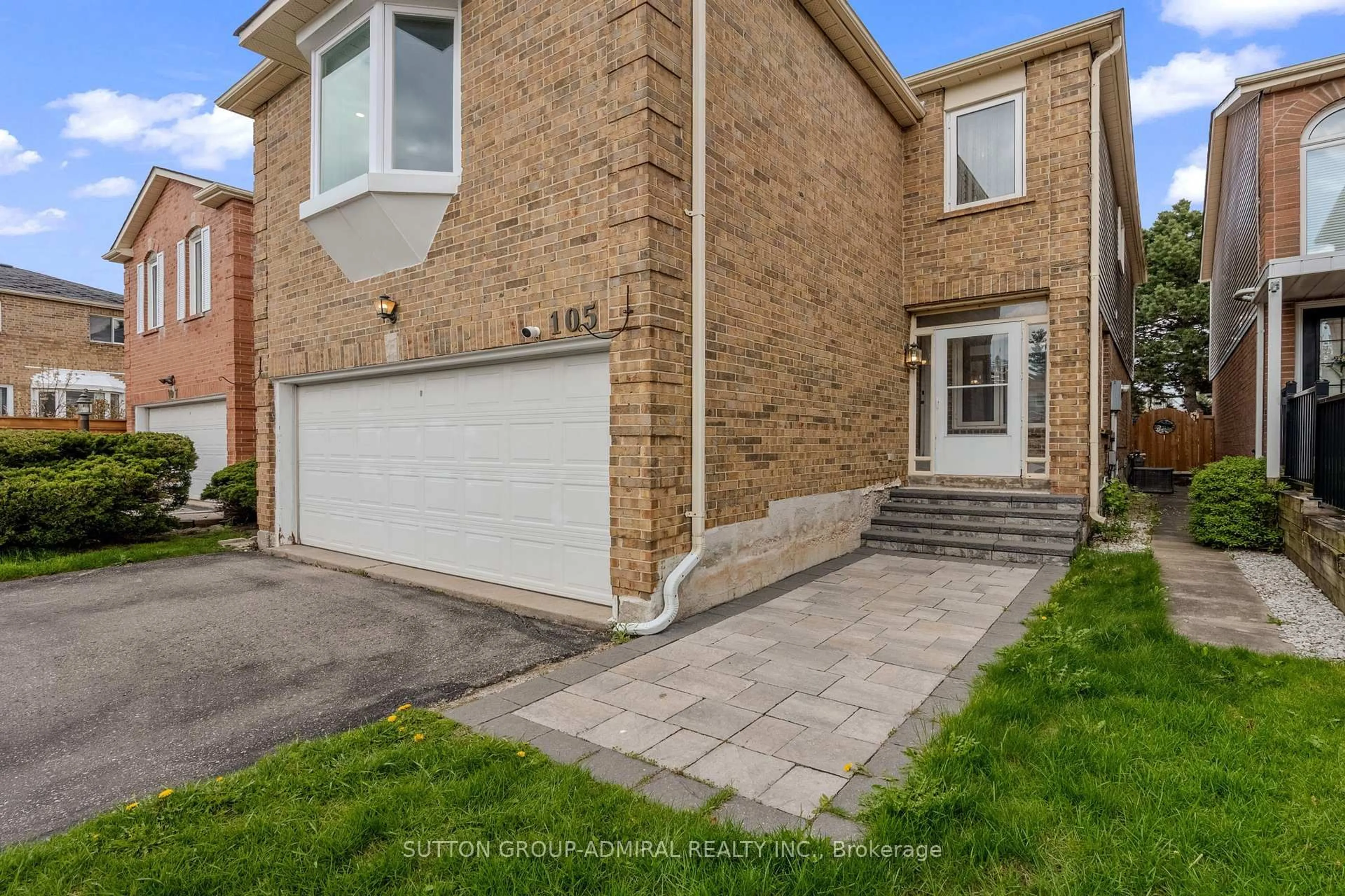 Home with brick exterior material, street for 105 Carl Tennen St, Vaughan Ontario L4J 7B9