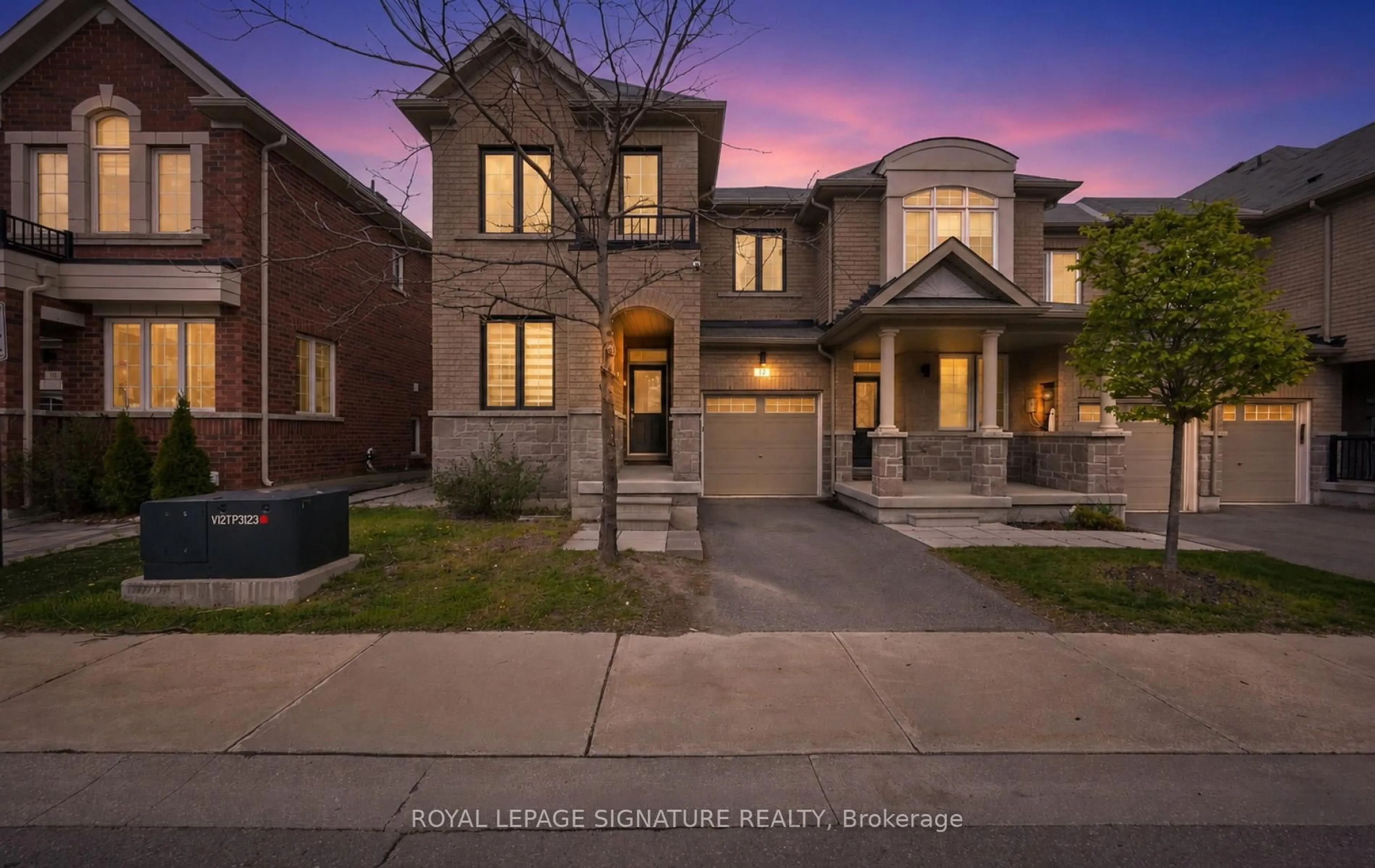 Home with brick exterior material, street for 12 Avonmore Tr, Vaughan Ontario L6A 4Y4