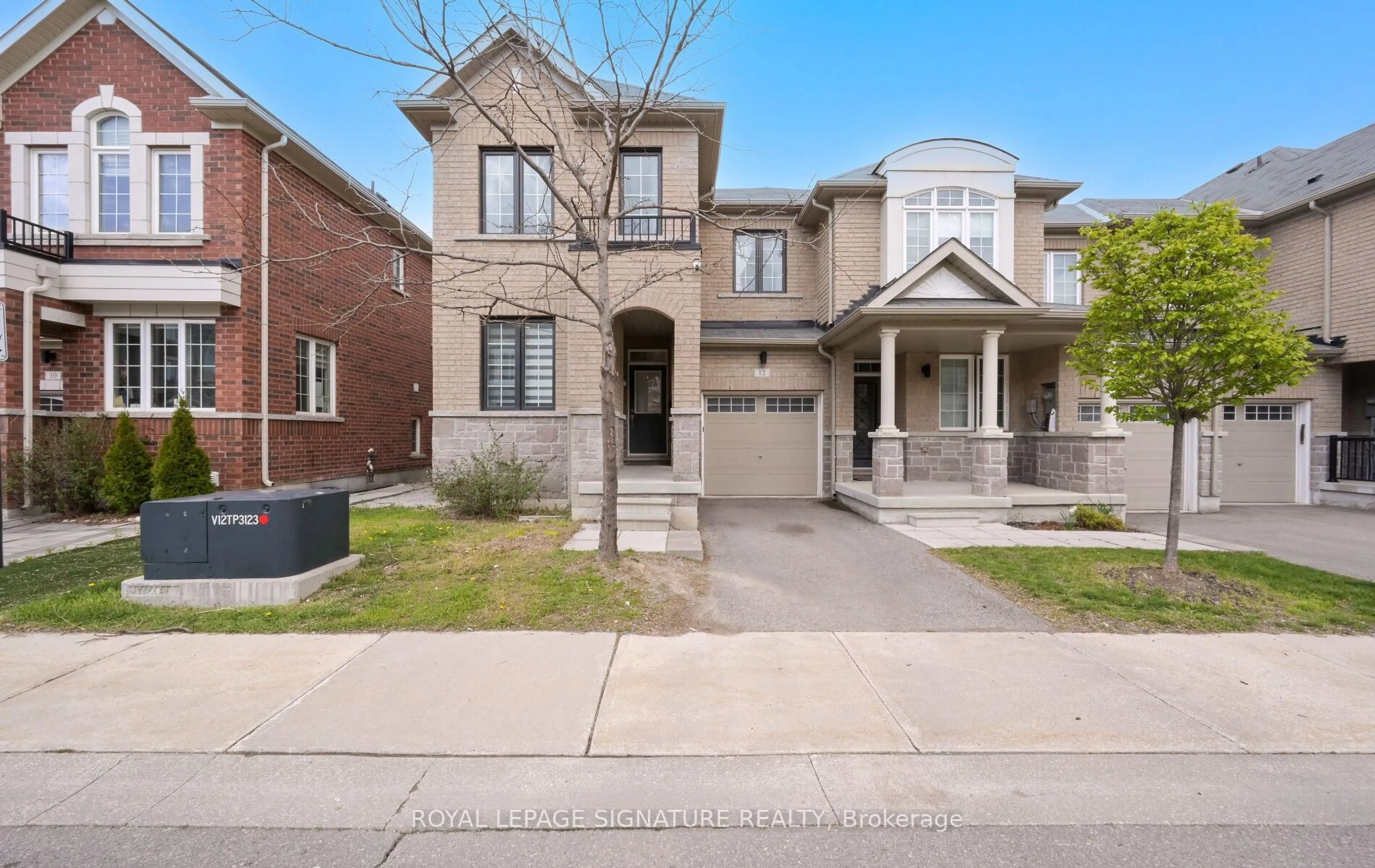 Home with brick exterior material, street for 12 Avonmore Tr, Vaughan Ontario L6A 4Y4