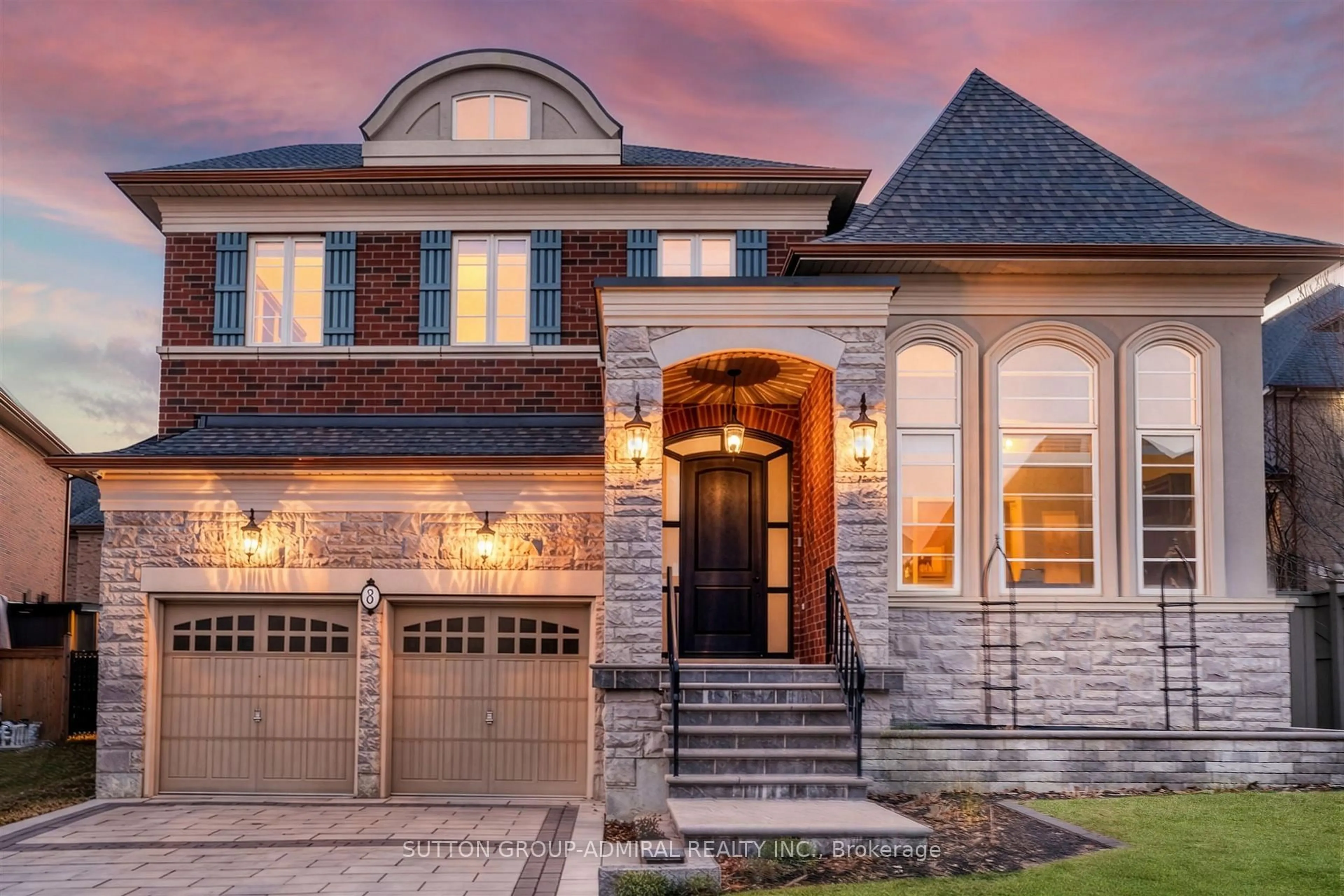 Home with brick exterior material, street for 8 Chapel Gully Tr, King Ontario L7B 0A1