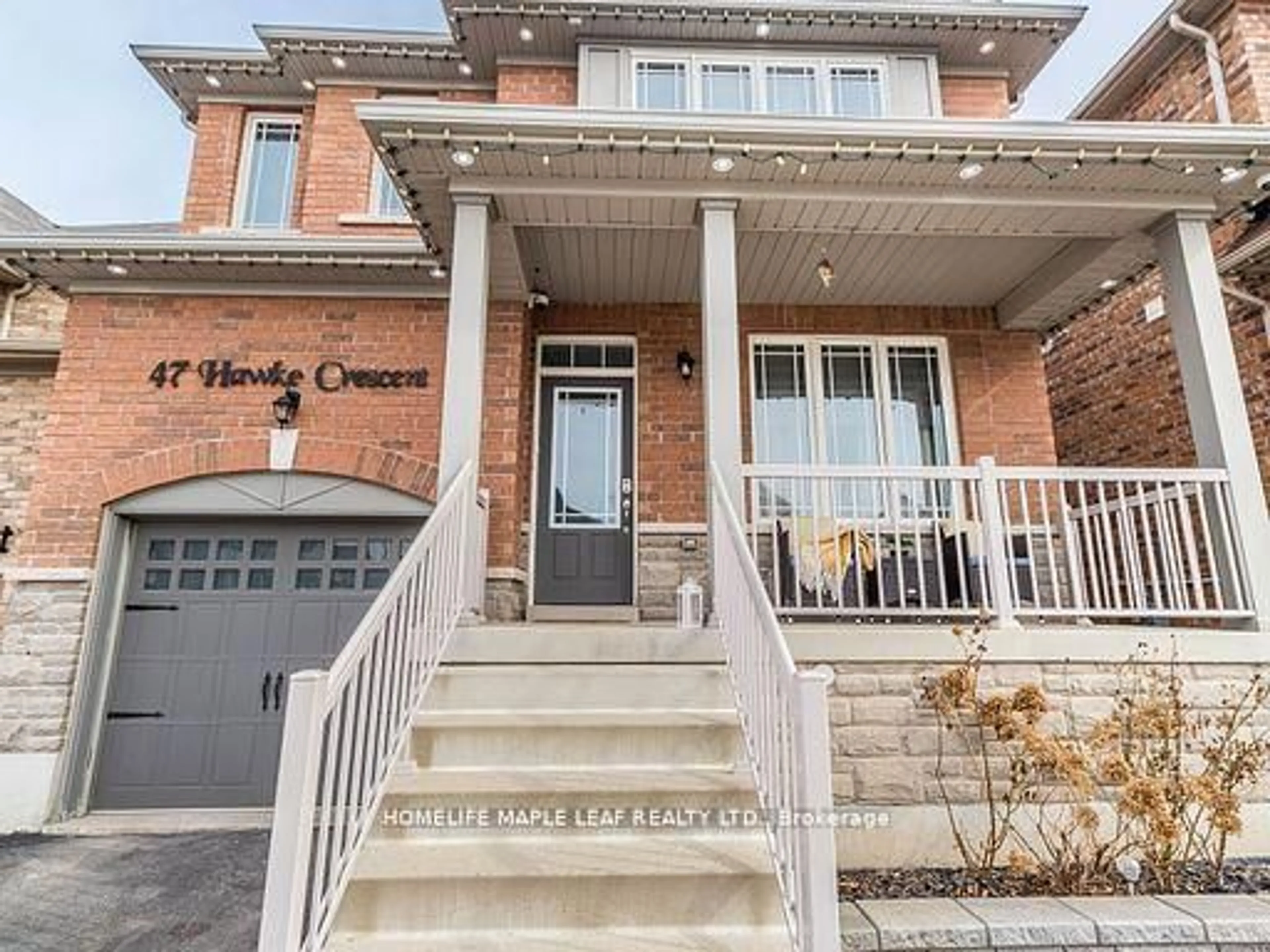 Home with brick exterior material, street for 47 Hawke Cres, New Tecumseth Ontario L0G 1W0