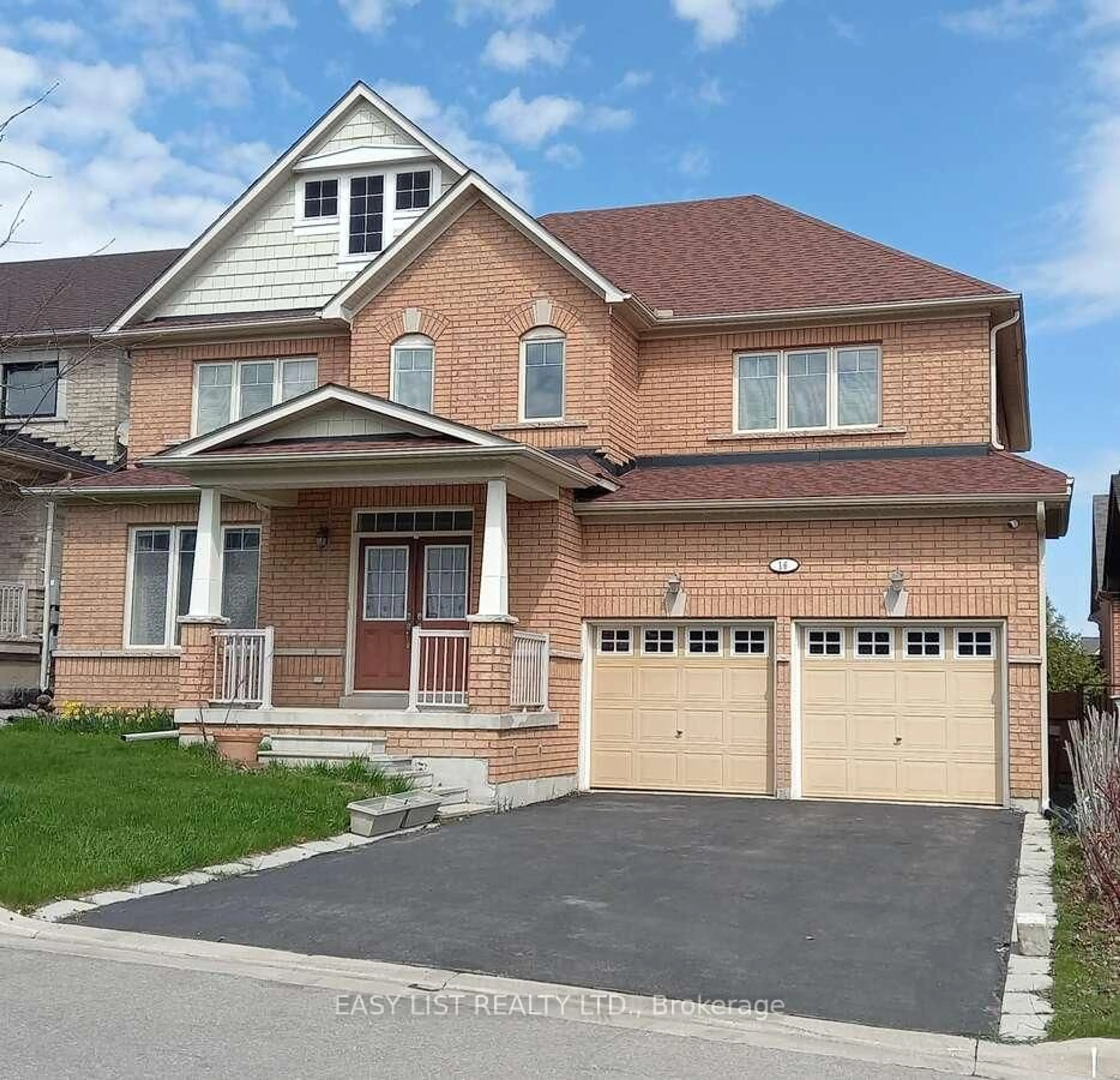 Home with brick exterior material, street for 16 Grovewood St, Richmond Hill Ontario L4E 4X4