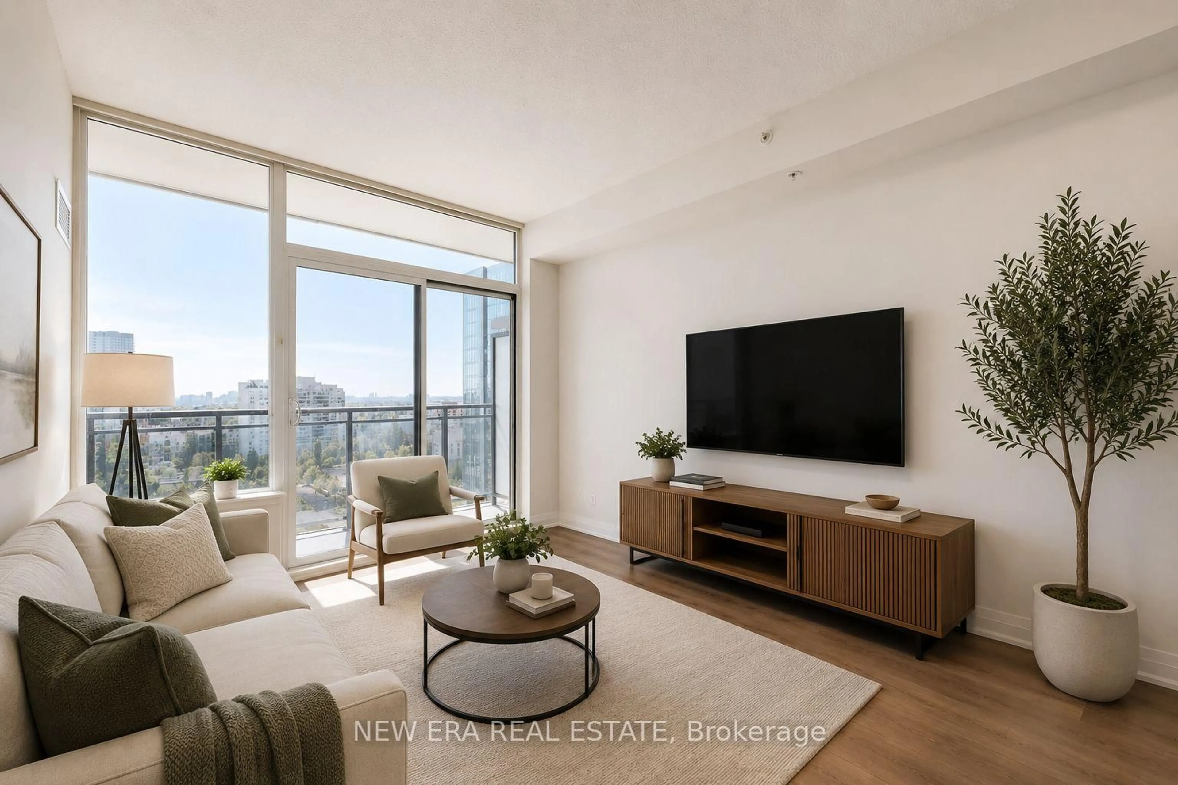 Living room with furniture, unknown for 75 North Park Rd #1206, Vaughan Ontario L4J 0H8