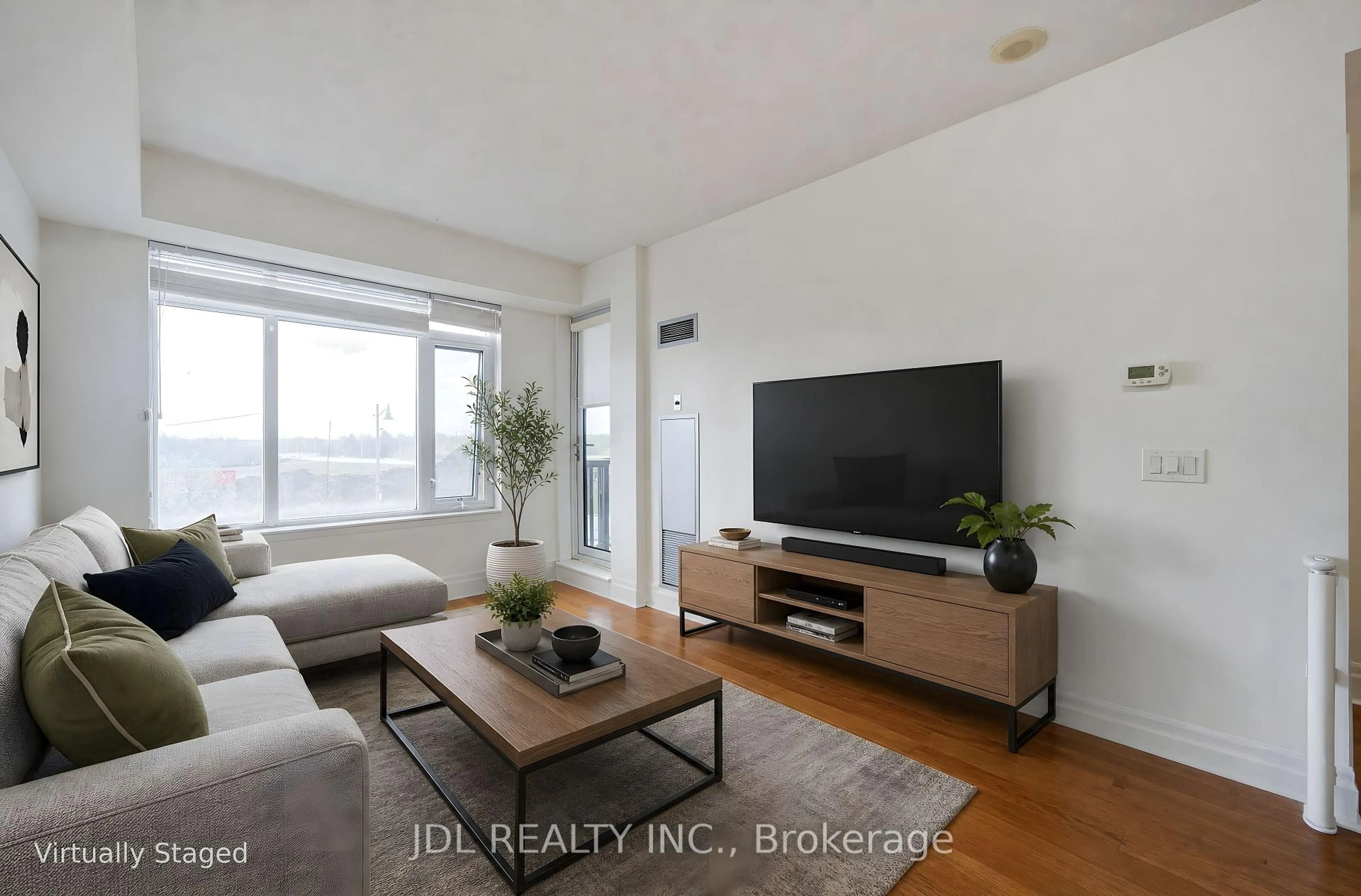 Living room with furniture, unknown for 111 Upper Duke Cres #214, Markham Ontario L6G 0C8