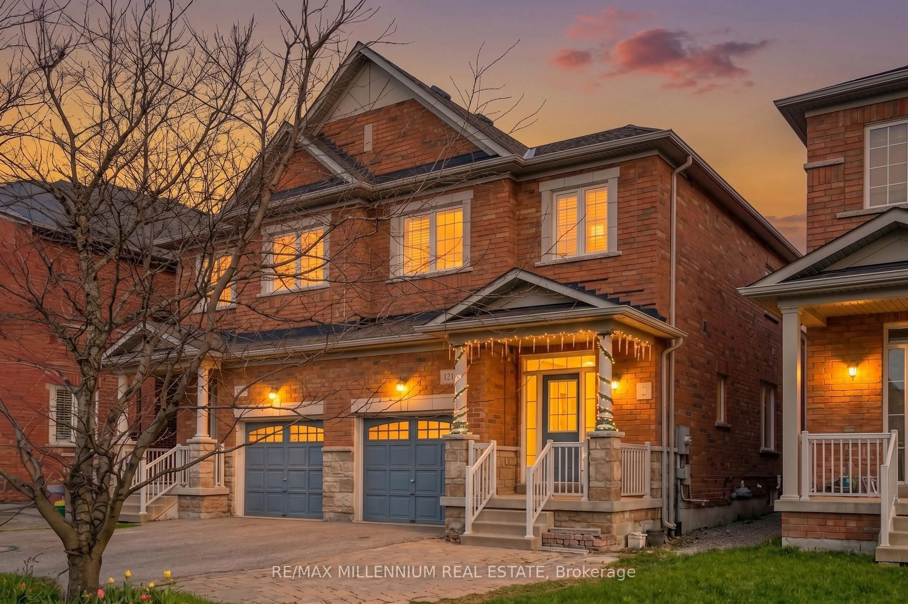 Home with brick exterior material, street for 1211 Mccron Cres, Newmarket Ontario L3X 0C5