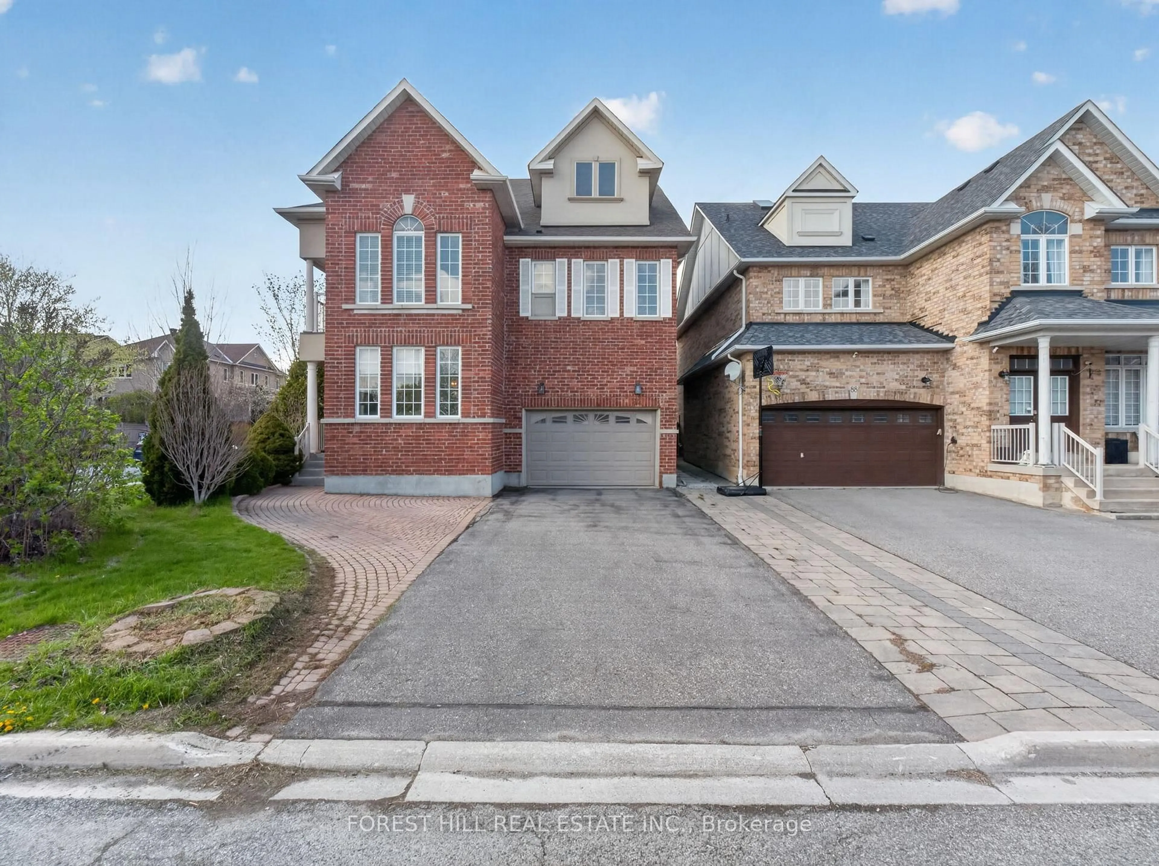 Home with brick exterior material, street for 92 Seabreeze Ave, Vaughan Ontario L4J 8T7