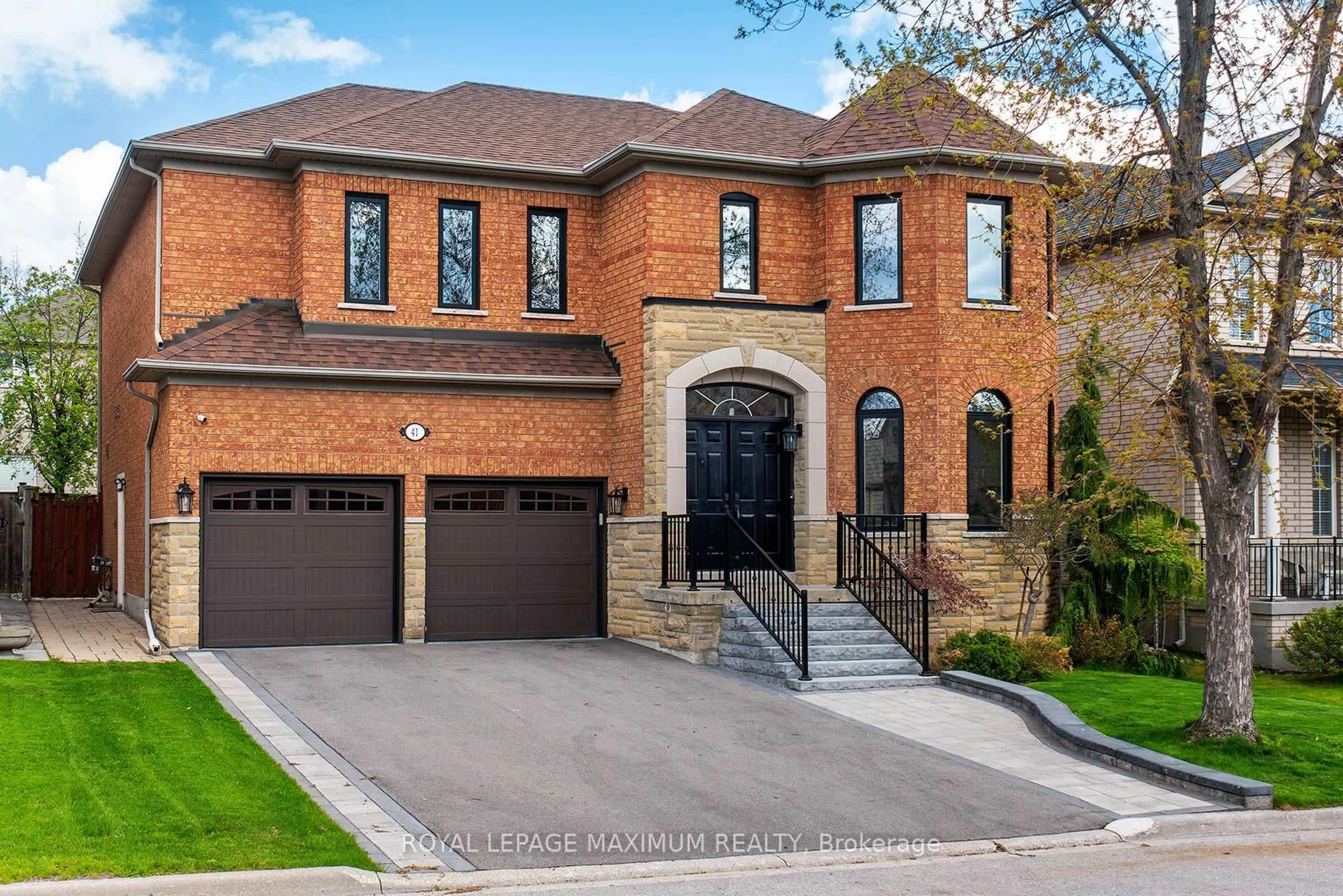 Home with brick exterior material, street for 41 Tavio Way, Vaughan Ontario L4H 1S1