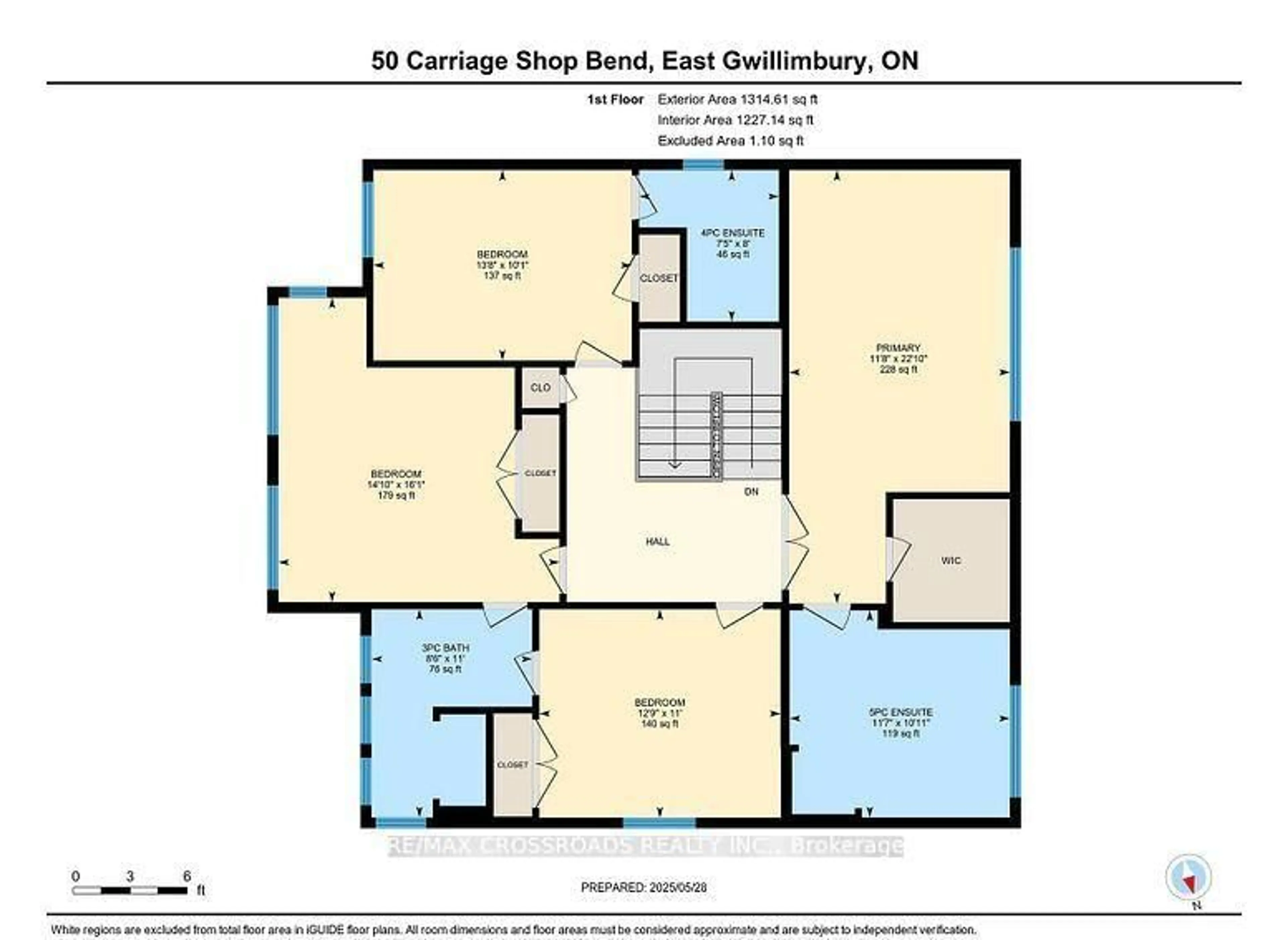 Floor plan for 50 Carriage Shop Bend, East Gwillimbury Ontario L9N 0Y5