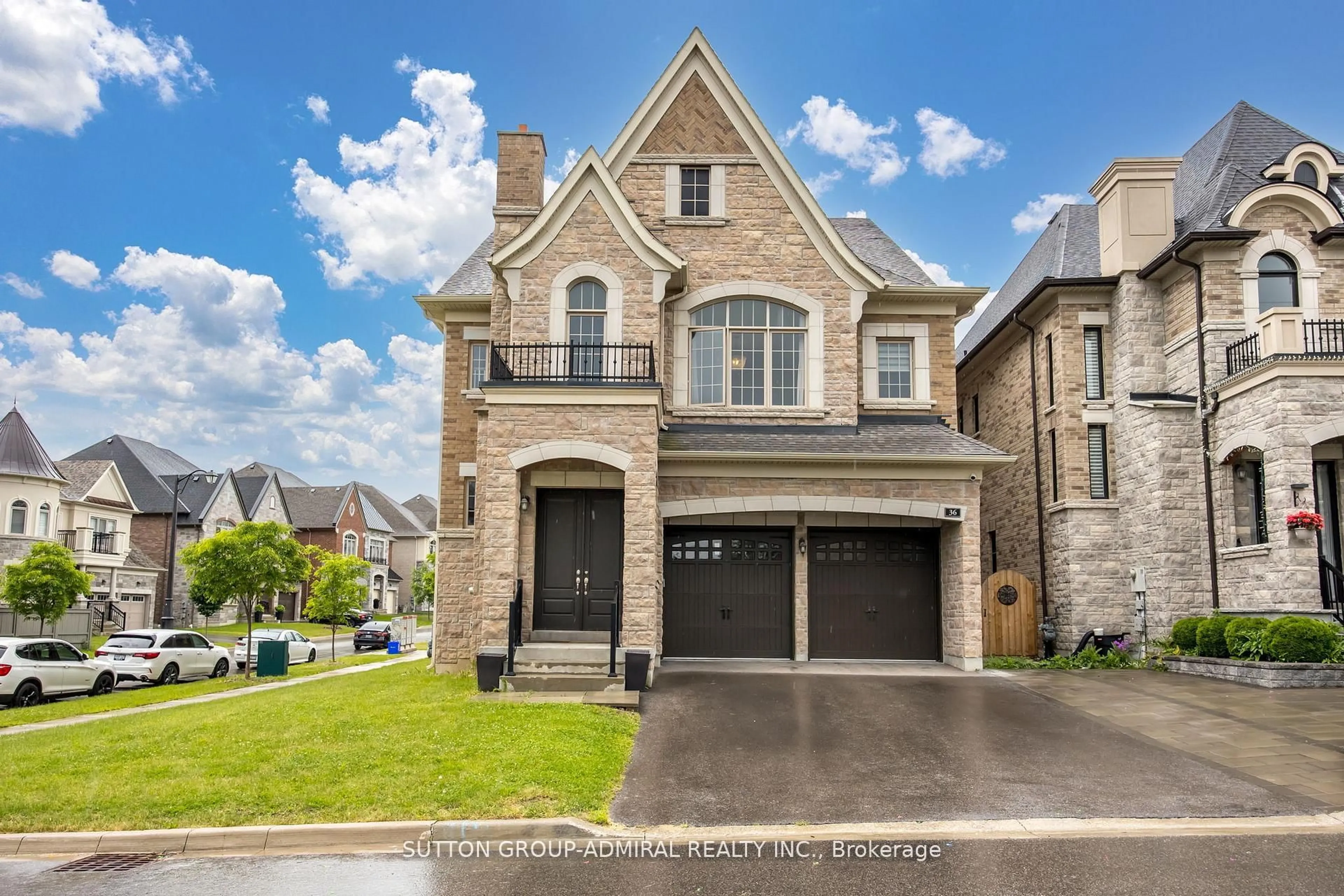Home with brick exterior material, street for 36 Hurst Ave, Vaughan Ontario L5A 4Y5