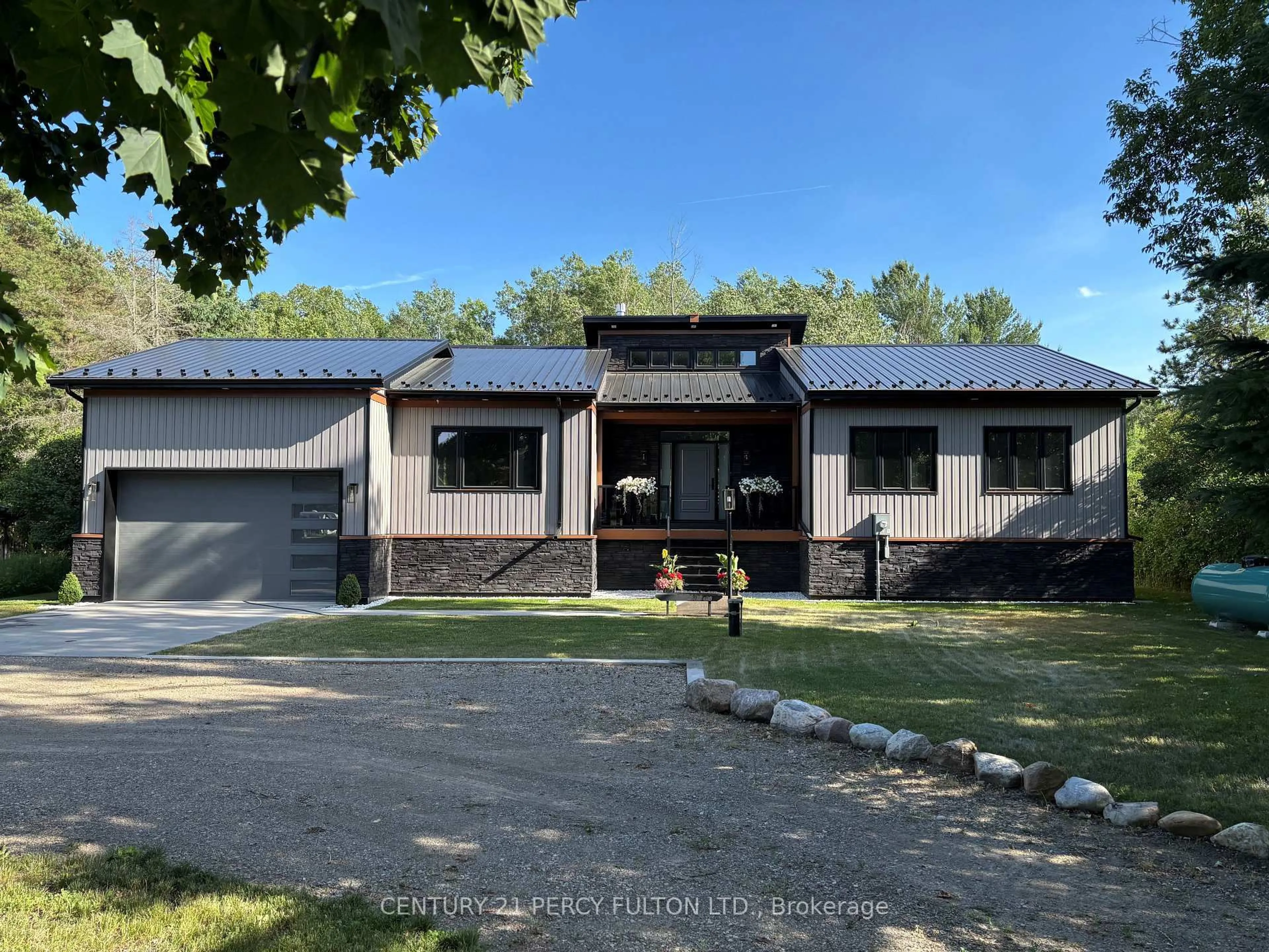 A pic from outside/outdoor area/front of a property/back of a property/a pic from drone, unknown for 9243 County Road 1, Adjala-Tosorontio Ontario L0N 1P0