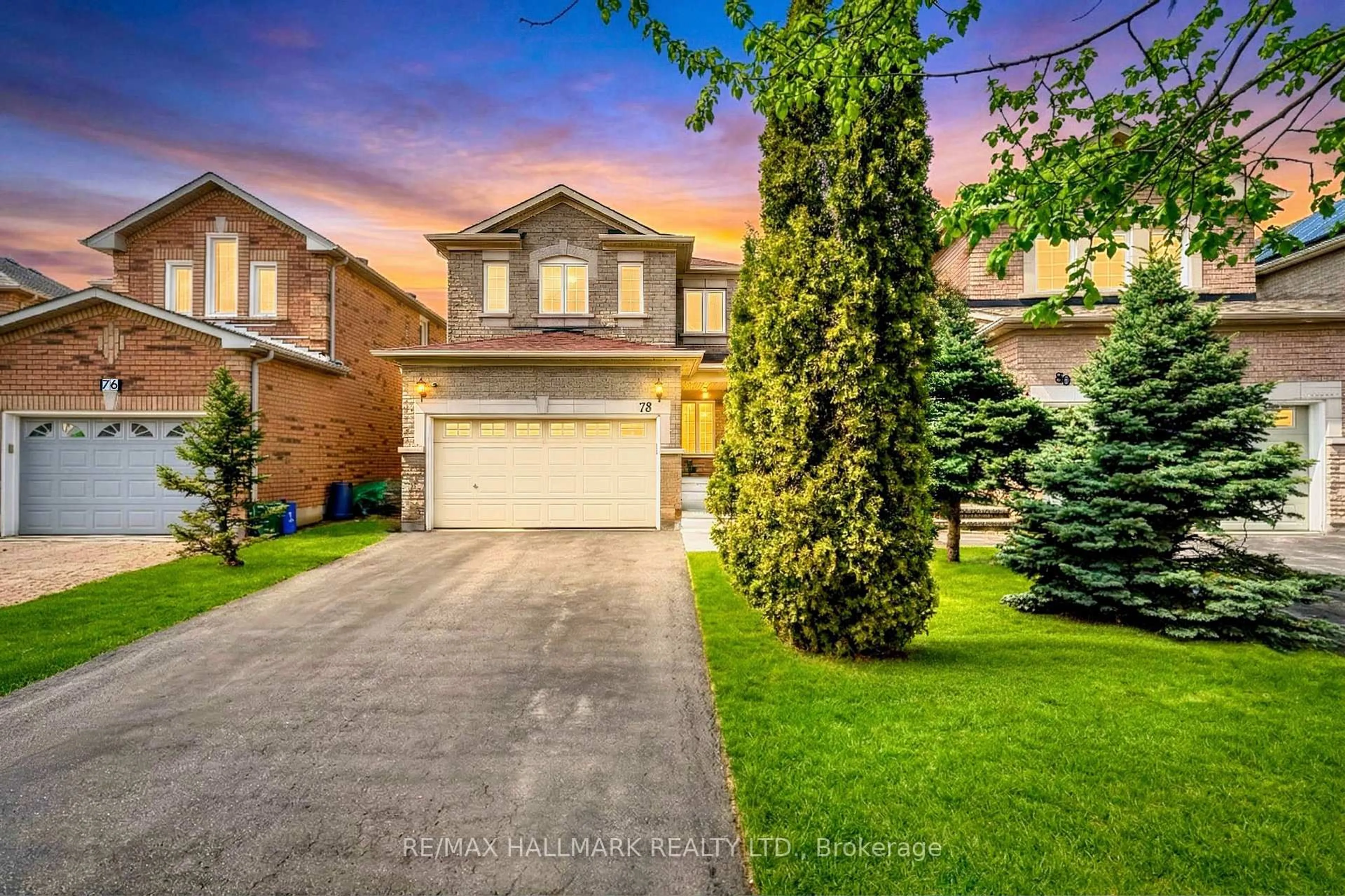 Home with brick exterior material, street for 78 Sunridge St, Richmond Hill Ontario L4E 3Z3