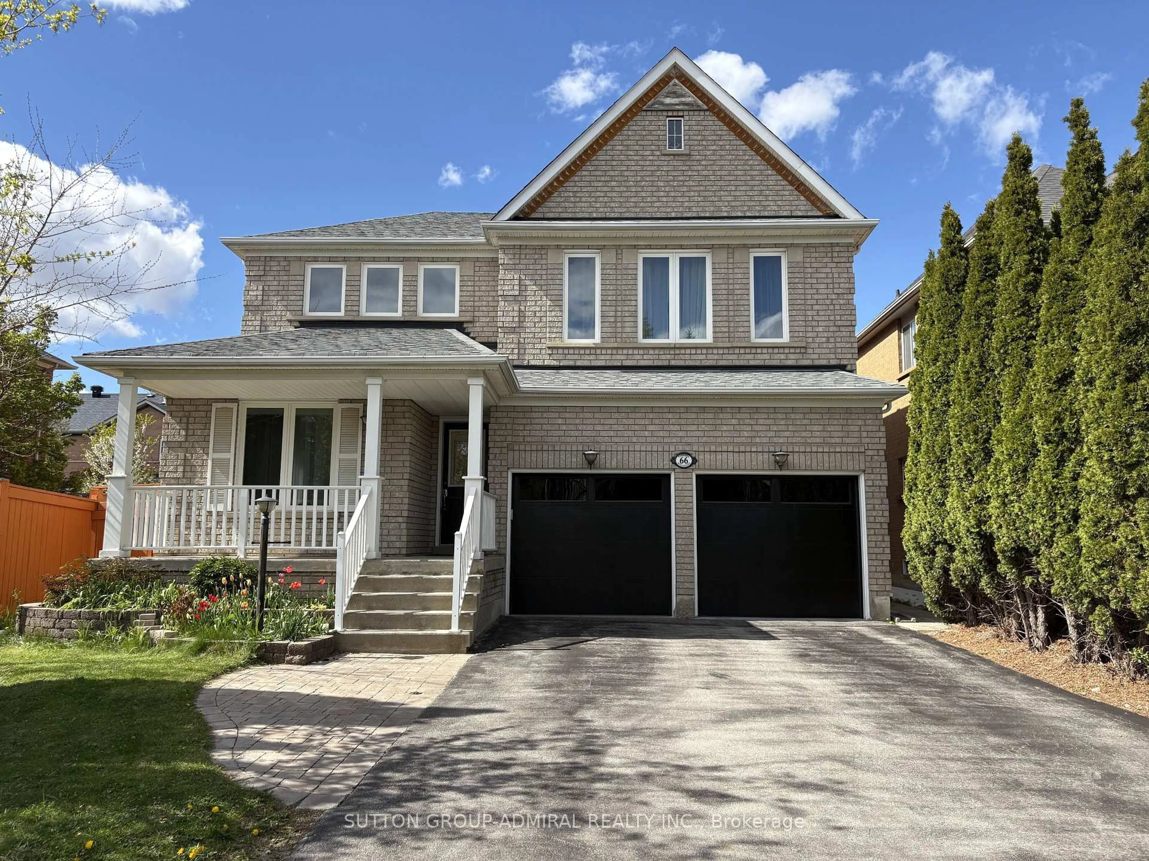 Home with brick exterior material, street for 66 Tuscana Blvd, Vaughan Ontario L4K 5J5