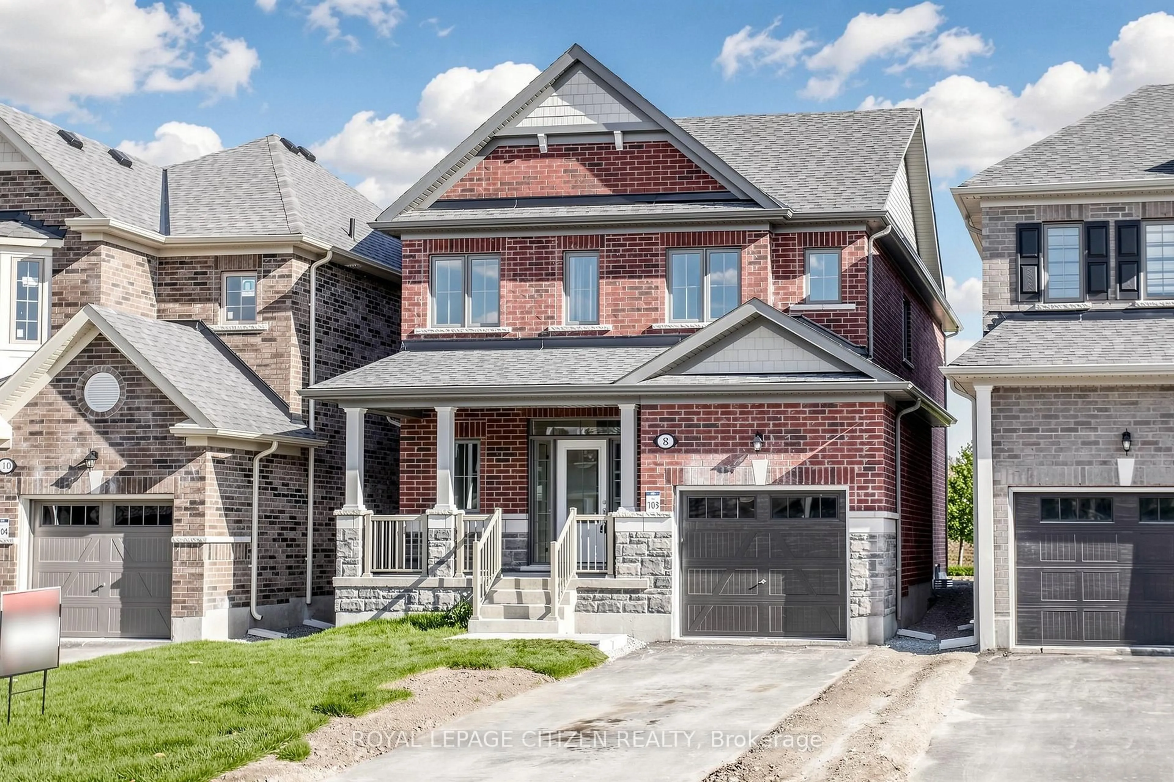 Home with brick exterior material, street for 8 Fenn Cres, New Tecumseth Ontario L9R 0X1