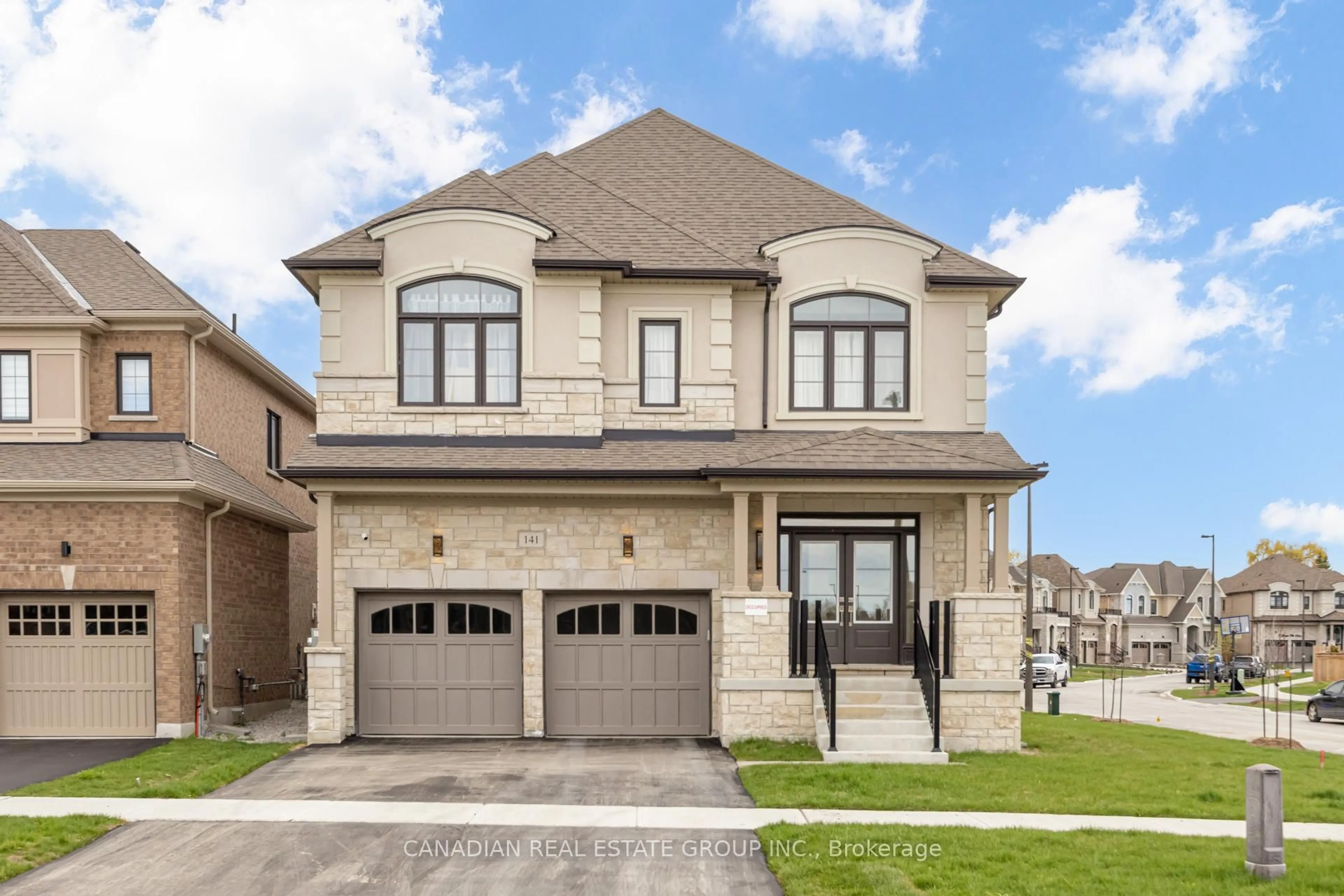 Home with brick exterior material, street for 141 Danny Wheeler Blvd, Georgina Ontario L4P 0J4