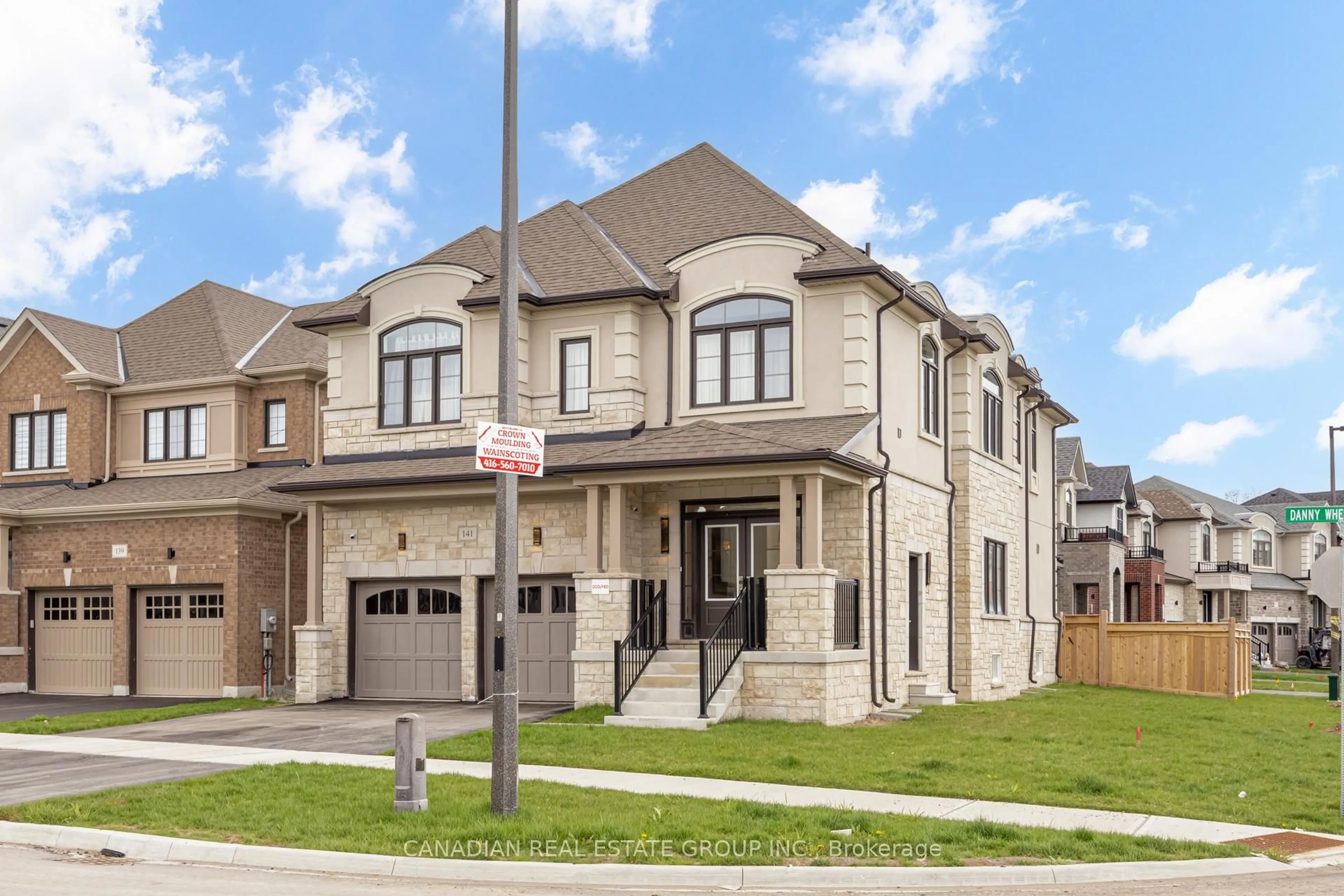 Home with brick exterior material, street for 141 Danny Wheeler Blvd, Georgina Ontario L4P 0J4