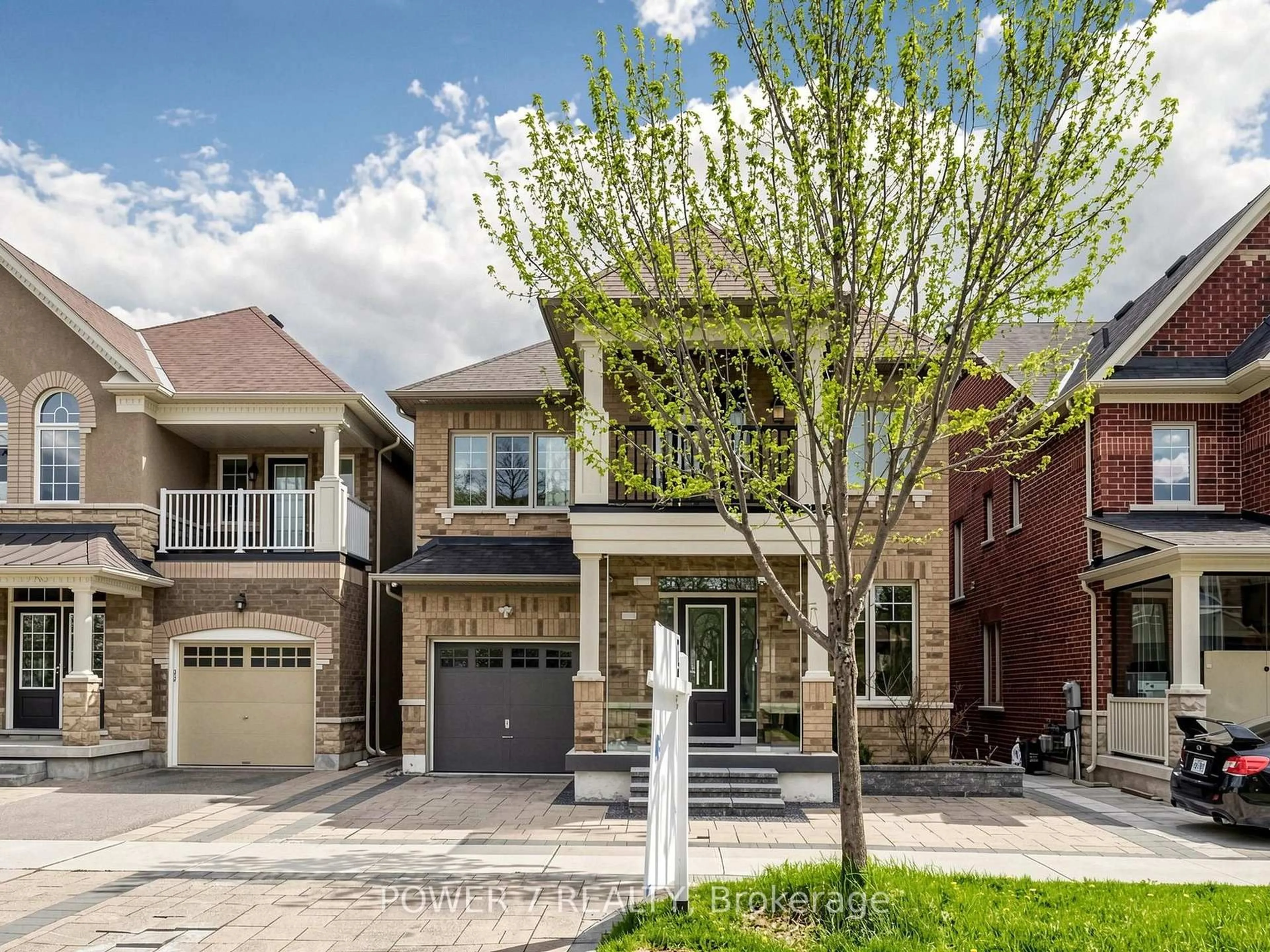 Home with brick exterior material, street for 143 Beckett Ave, Markham Ontario L6C 0P8