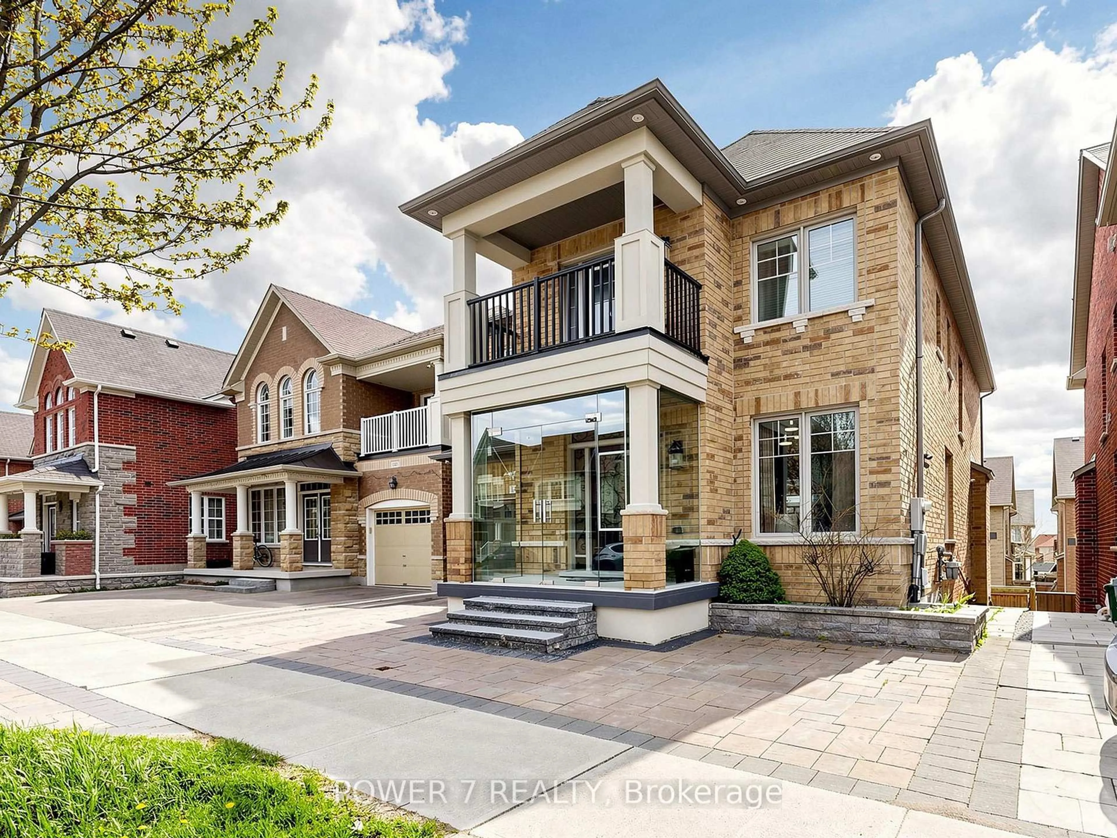 Home with brick exterior material, street for 143 Beckett Ave, Markham Ontario L6C 0P8