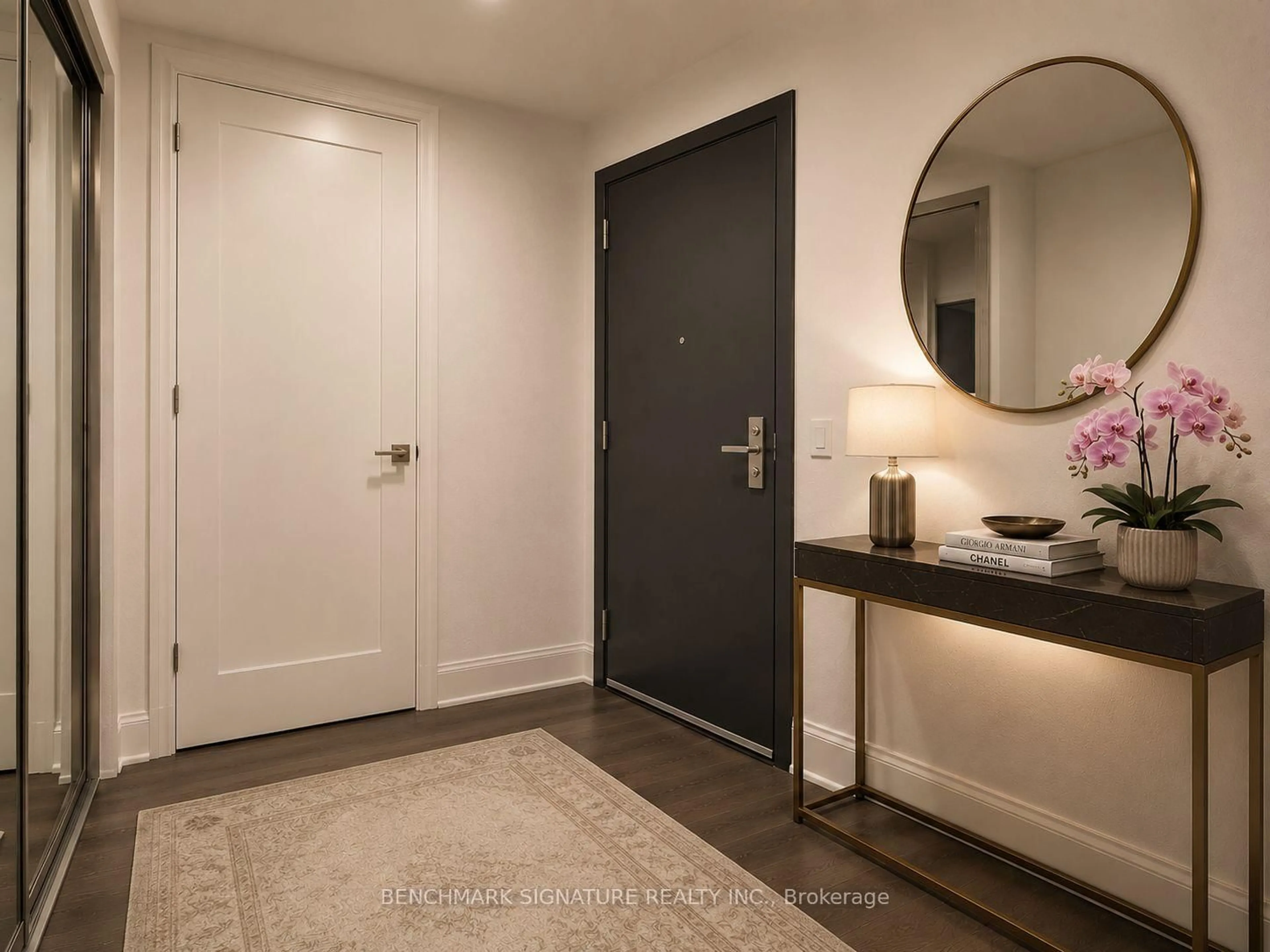 Indoor entryway for 38 Gandhi Lane #3605, Markham Ontario L3T 0G9