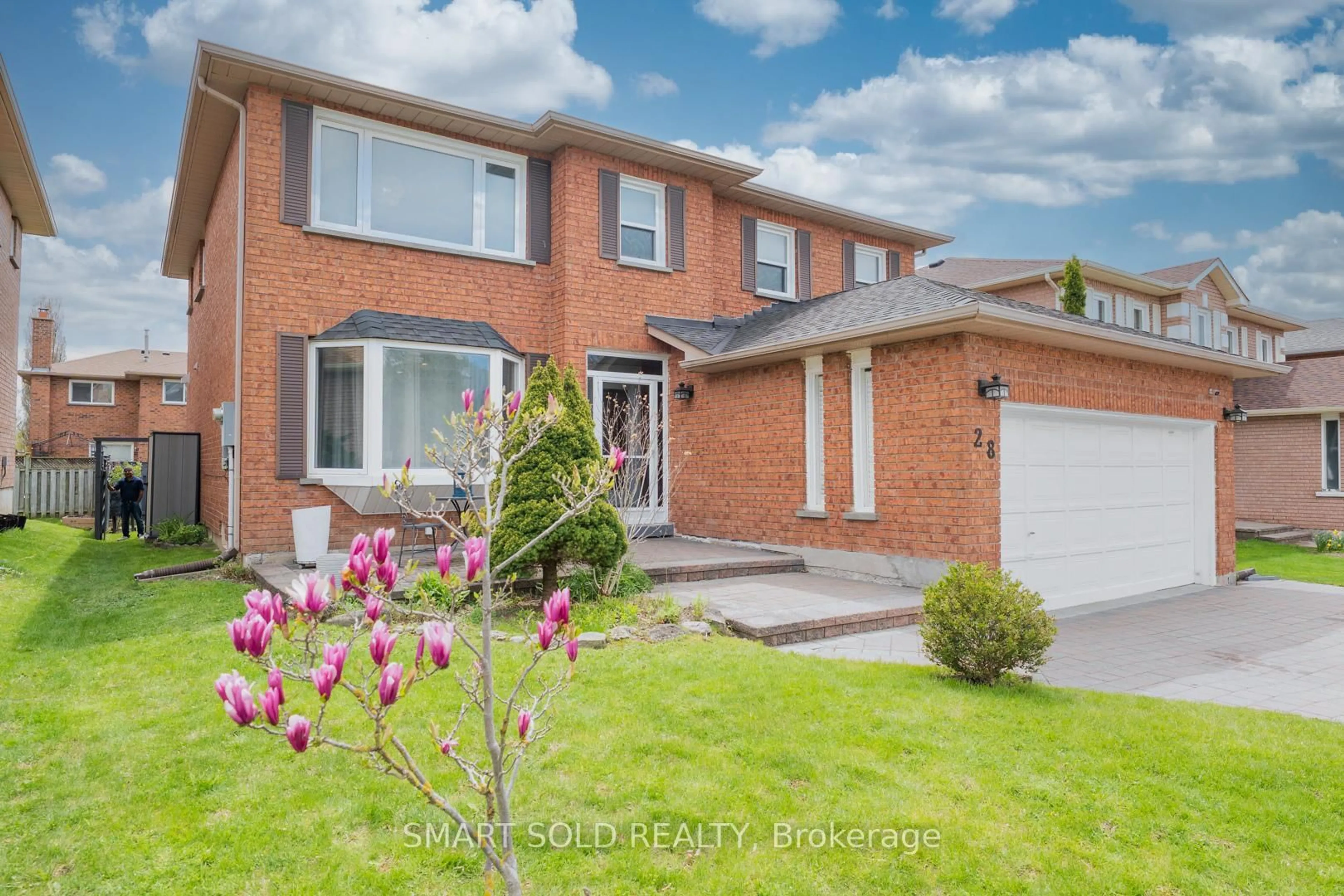 Home with brick exterior material, street for 28 Westminster Dr, Richmond Hill Ontario L4B 1P7