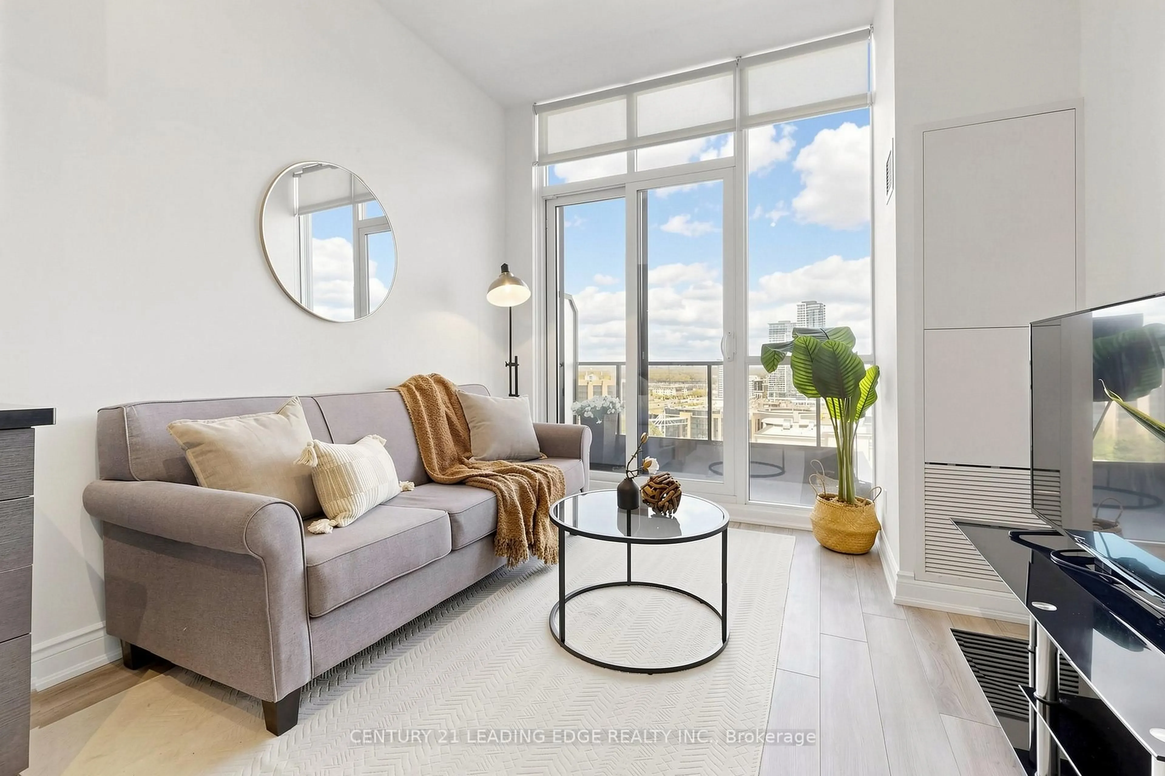 Living room with furniture, unknown for 89 South Town Centre Blvd #1801, Markham Ontario L6G 0E8
